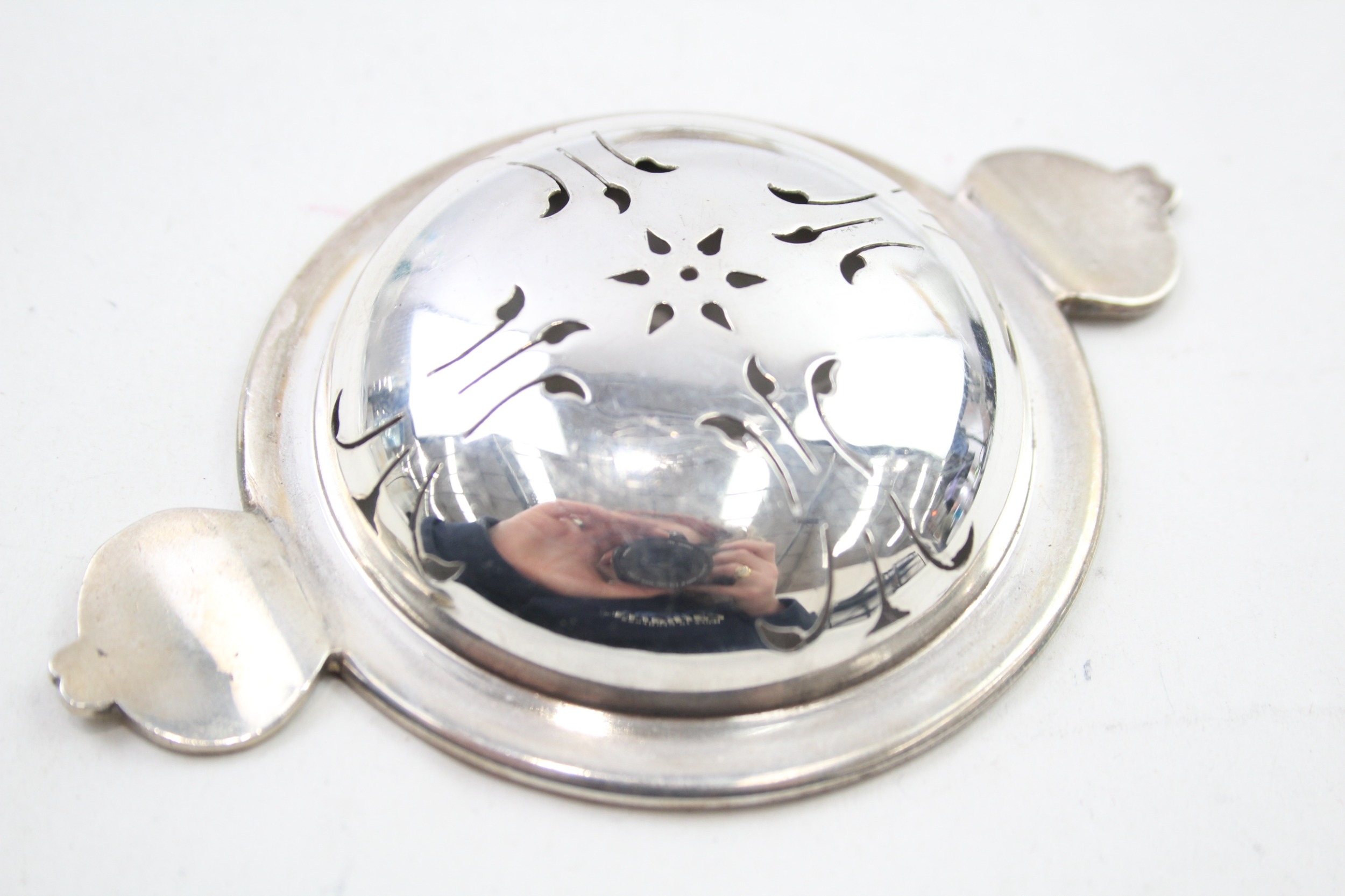 .925 sterling tea strainer w/ bowl - Image 5 of 6