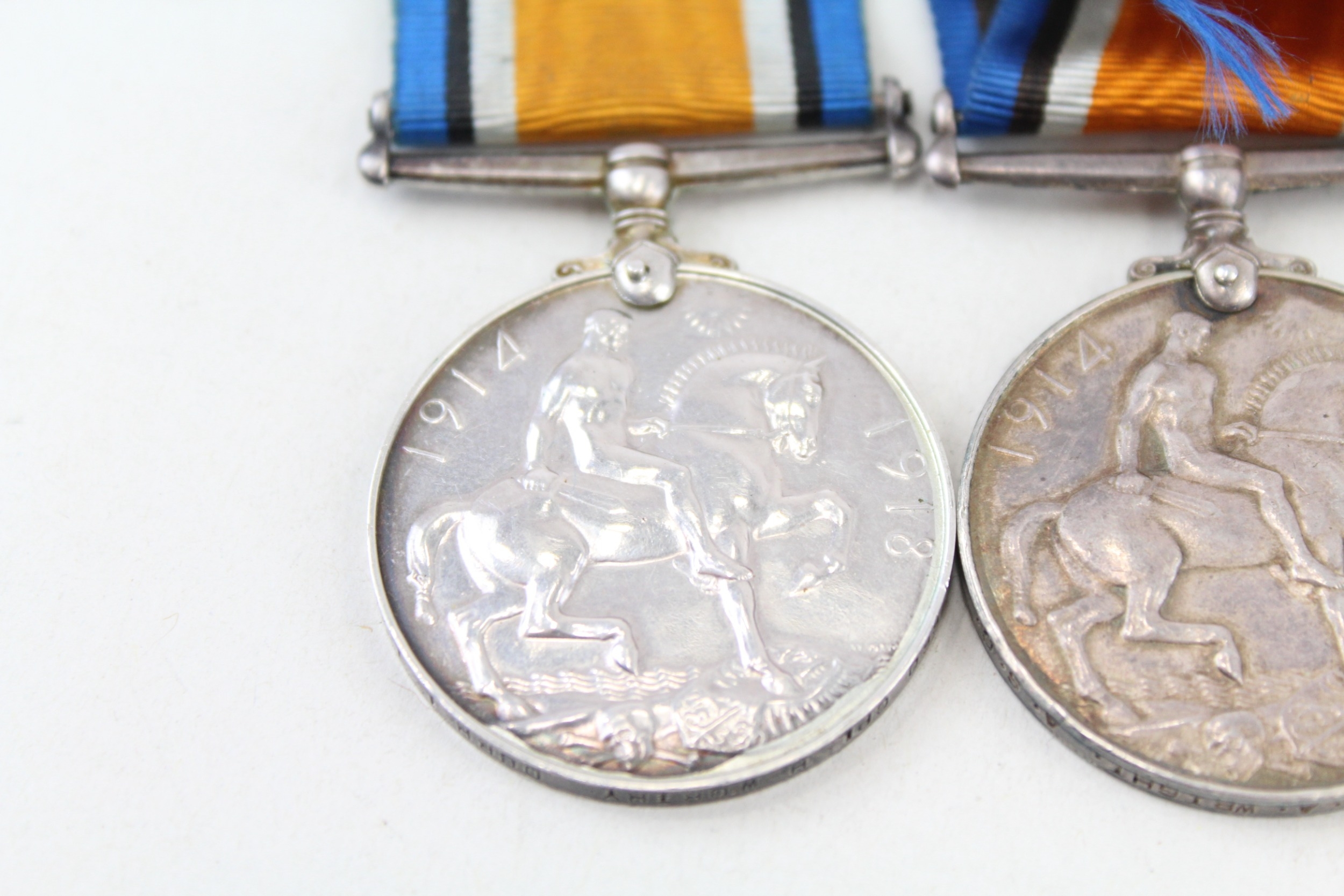 WW1 Medals x 4 Named Wr 4660 Cpl H.Worthy D.L.I M2 020272 Pte. A. Wright - Image 4 of 6