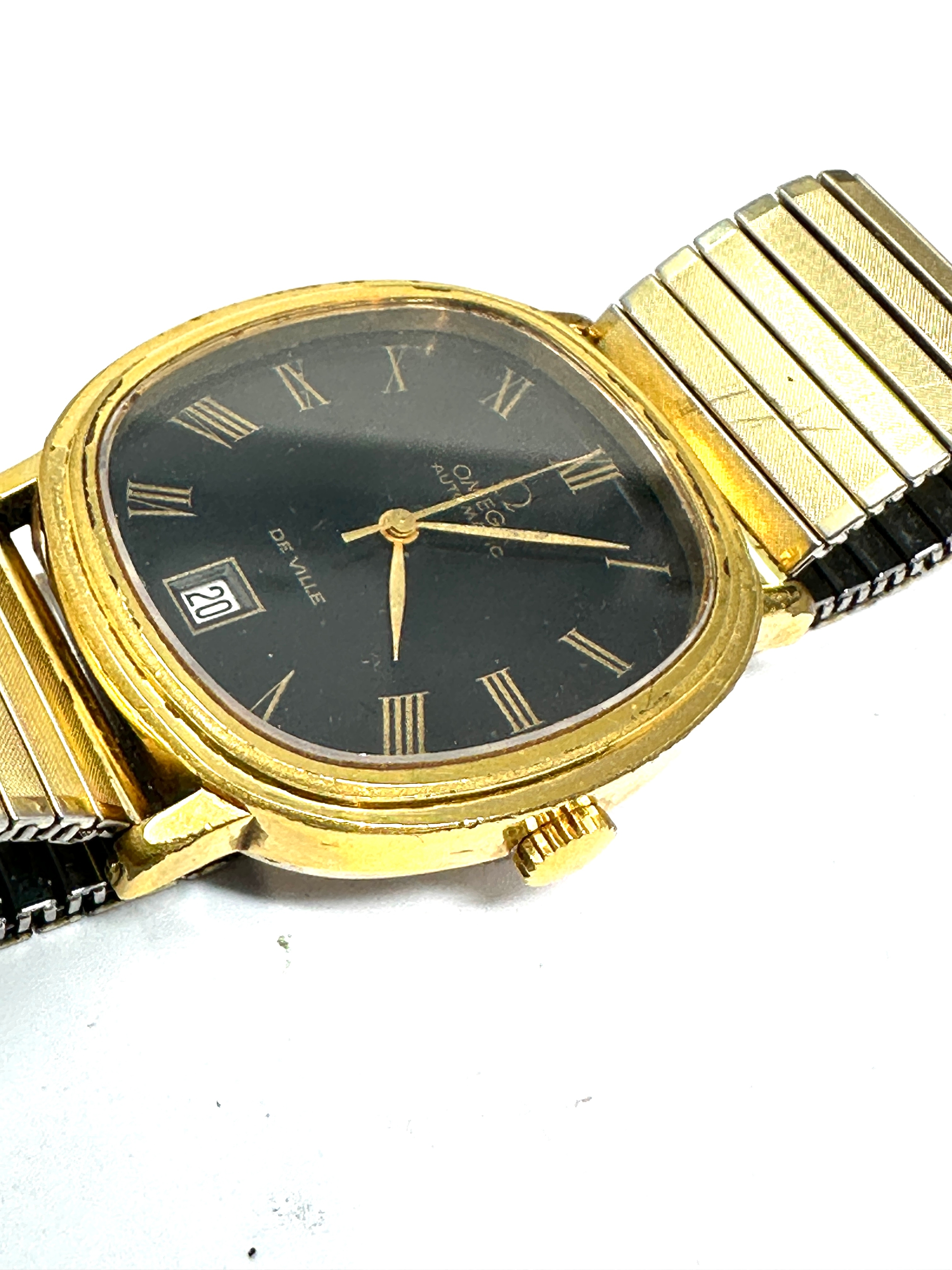 Vintage Omega automatic de ville gents wristwatch the watch is ticking - Image 2 of 3