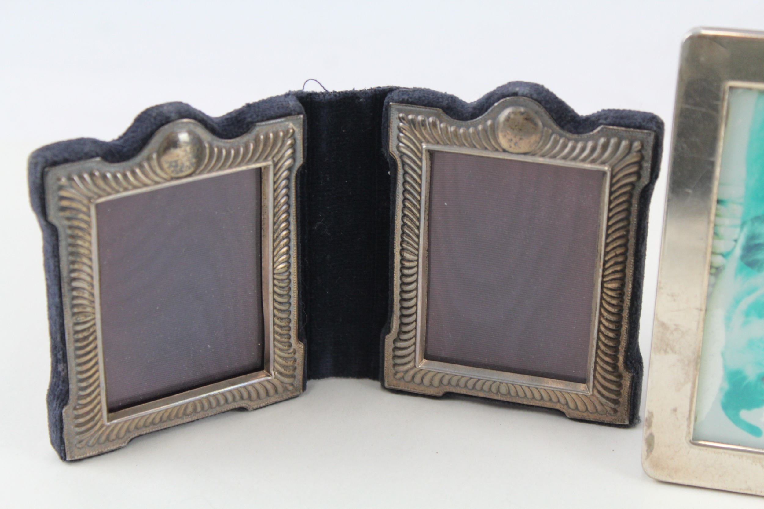 4 x .925 sterling frames - Image 2 of 5