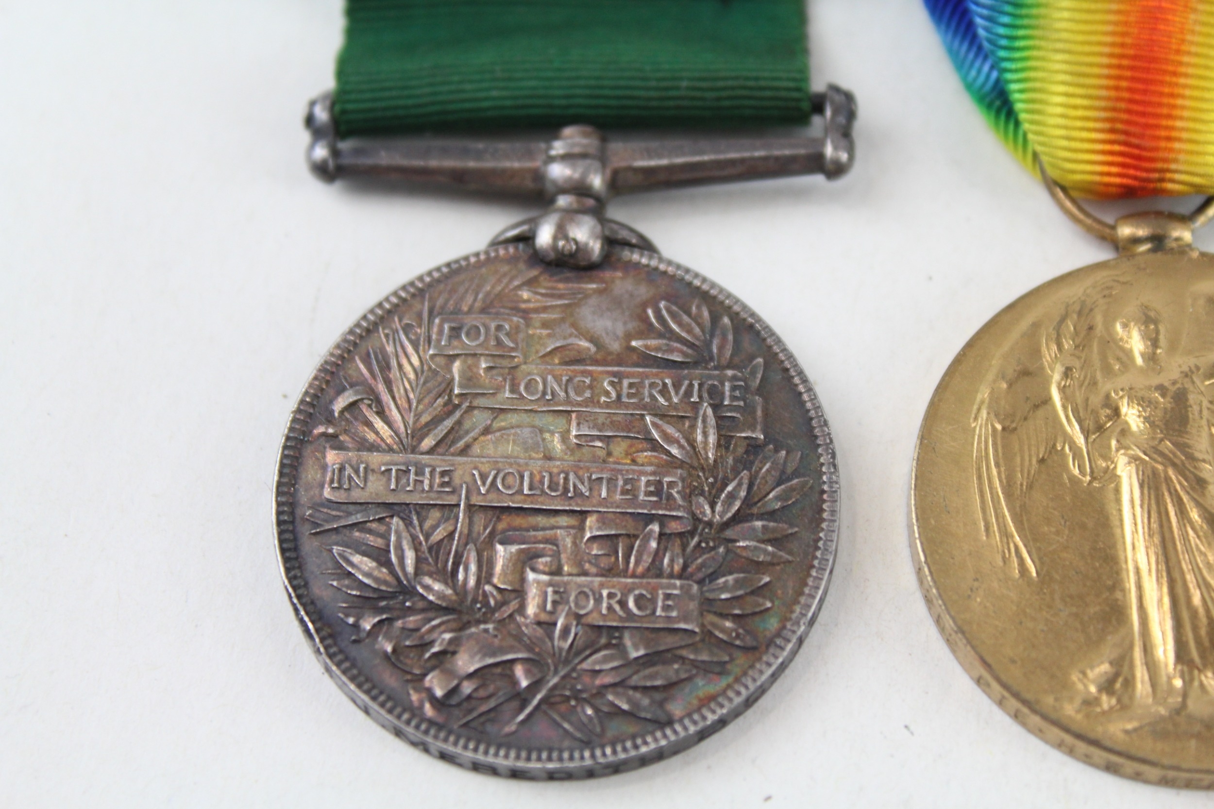 Victorian WW1 GV.I Medal Group Named Vol Long Service 2277 Pte. J. Meredith - Image 2 of 6