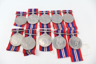 WW2 War Medals & Ribbons x 10