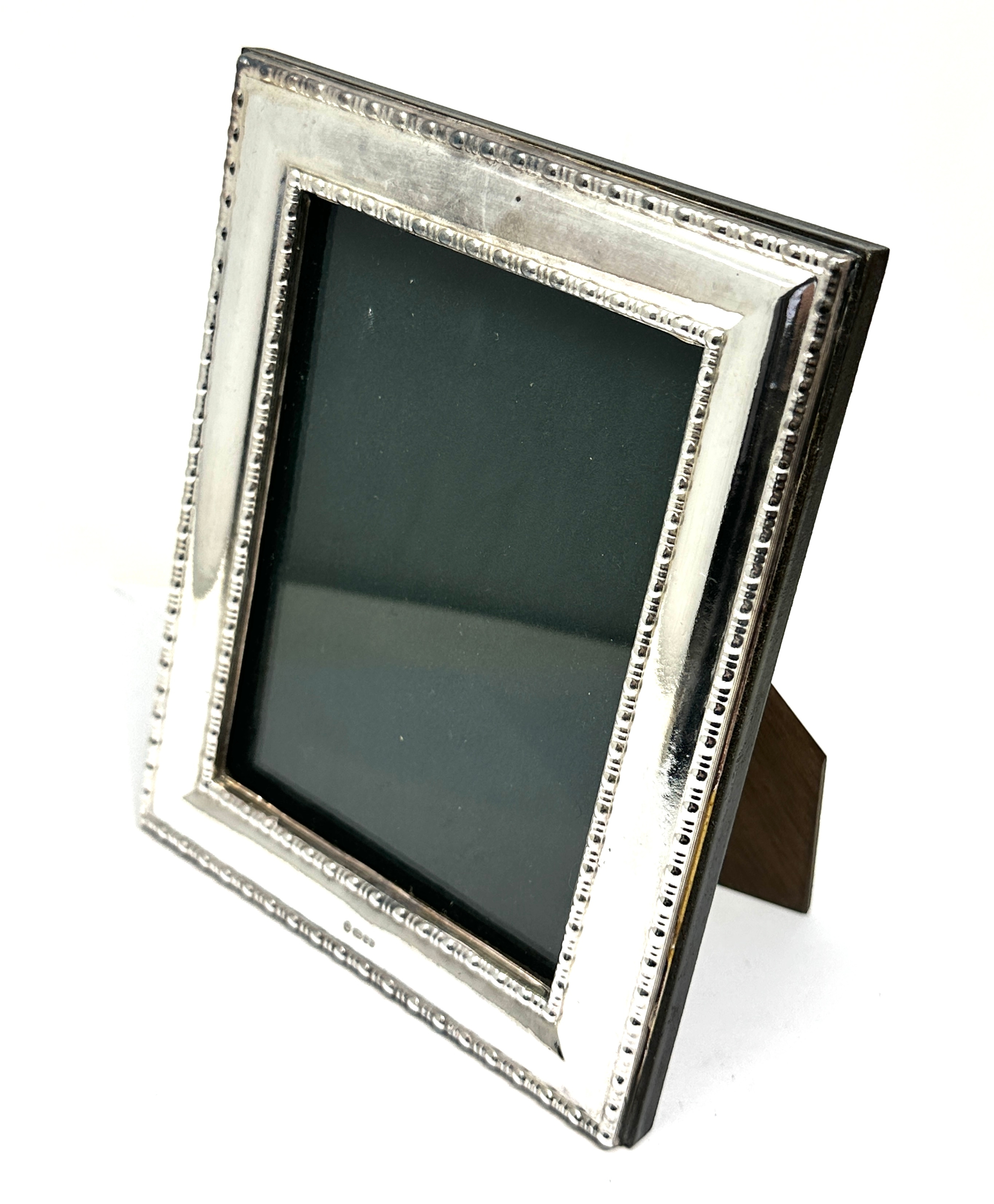 Vintage silver picture frame measures approx 18cm by 14cm
