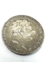 1819 George 111 silver crown