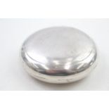 edwardian .925 sterling squeeze action snuff box