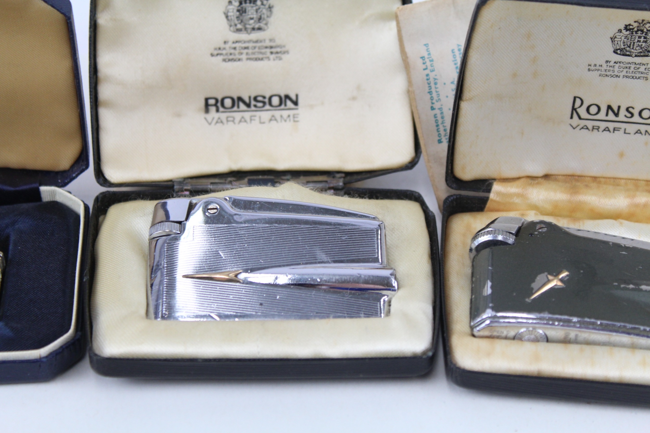 Boxed Vintage Ronson Lighters, Varaflame, Box Contents, Assorted, Etc x 7 - Image 5 of 6