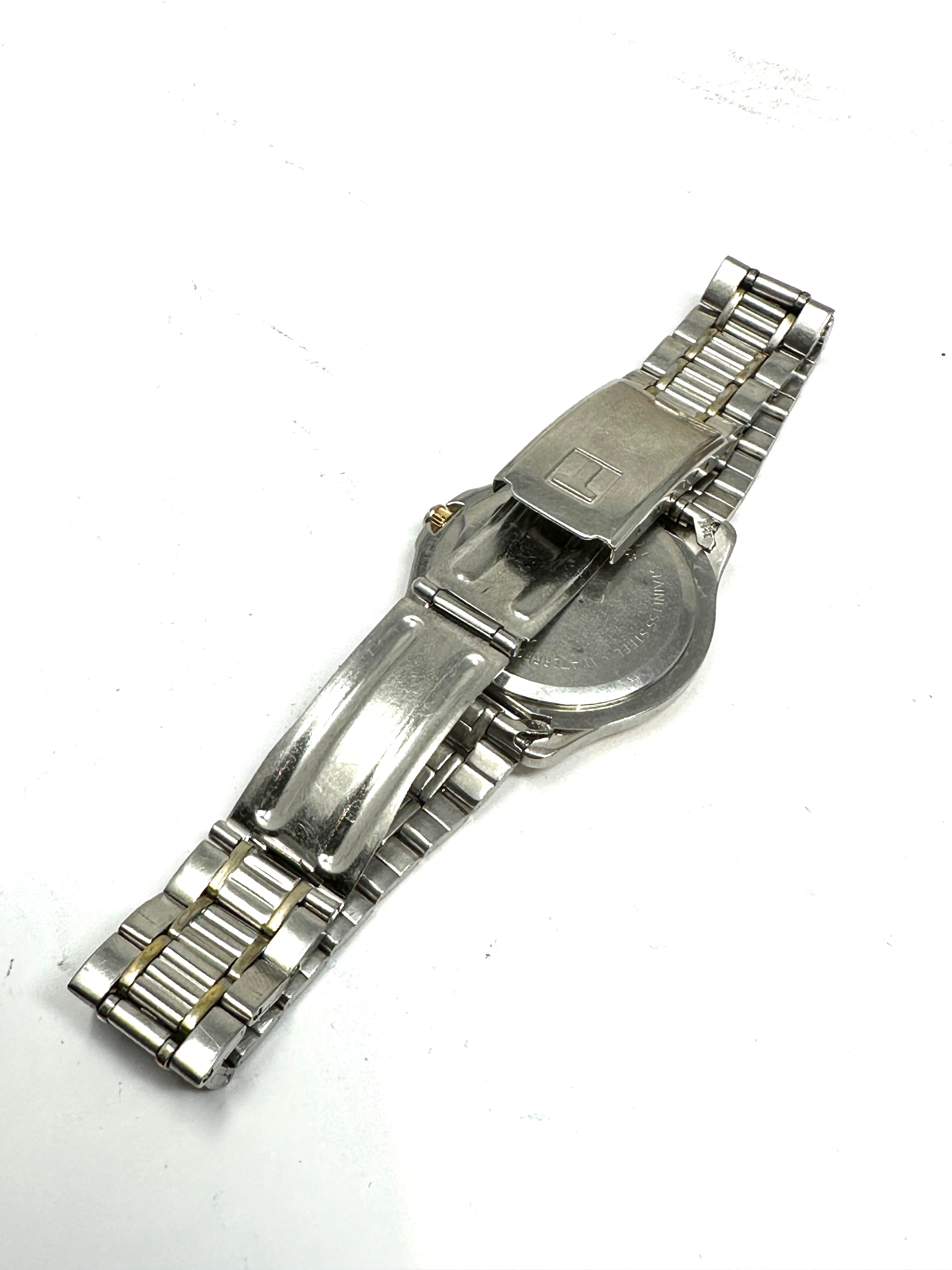 Gents Tissot 1853 pr50 date quartz wristwatch the watch is ticking - Image 4 of 5