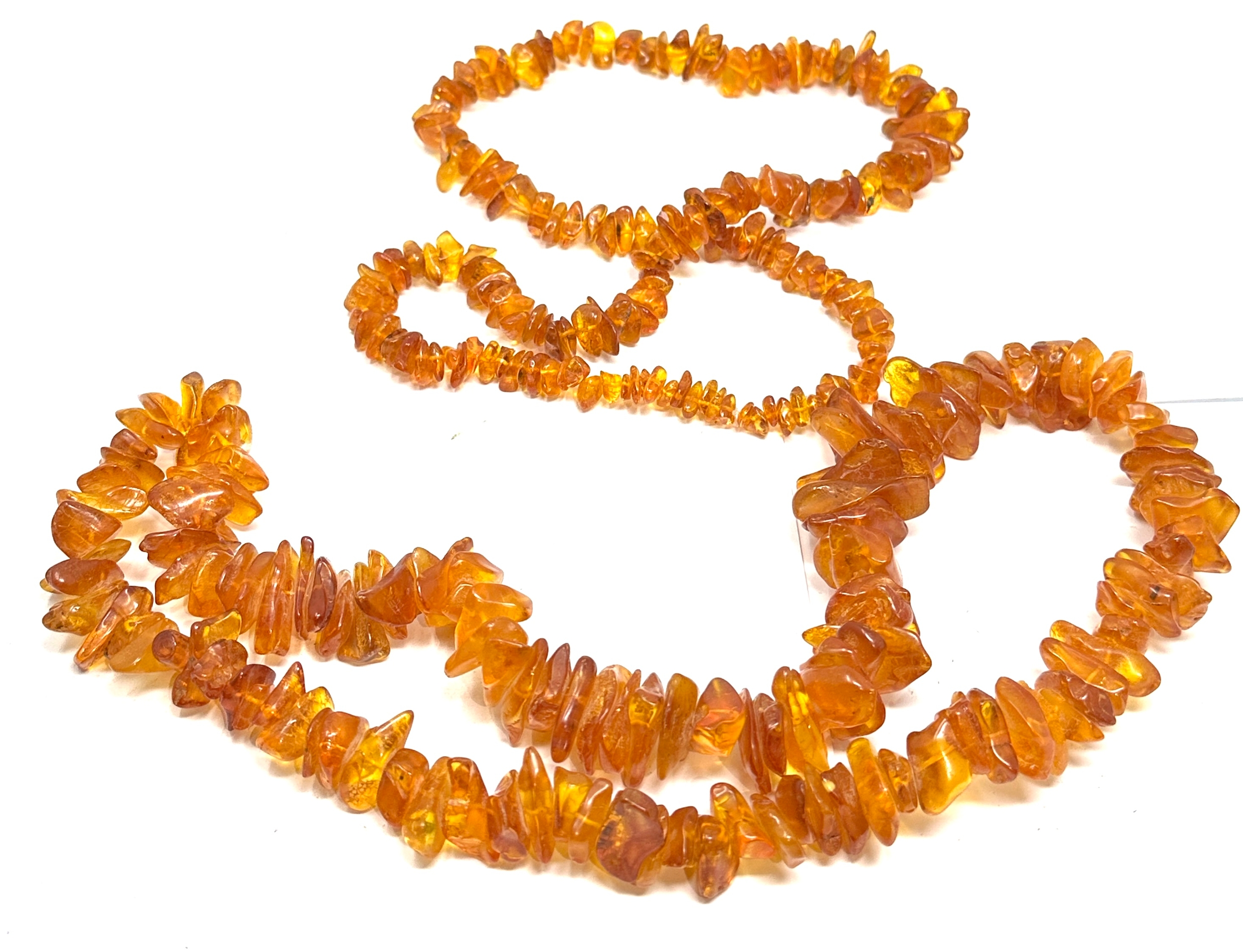 Amber jewellery necklaces weight 159g - Image 2 of 6