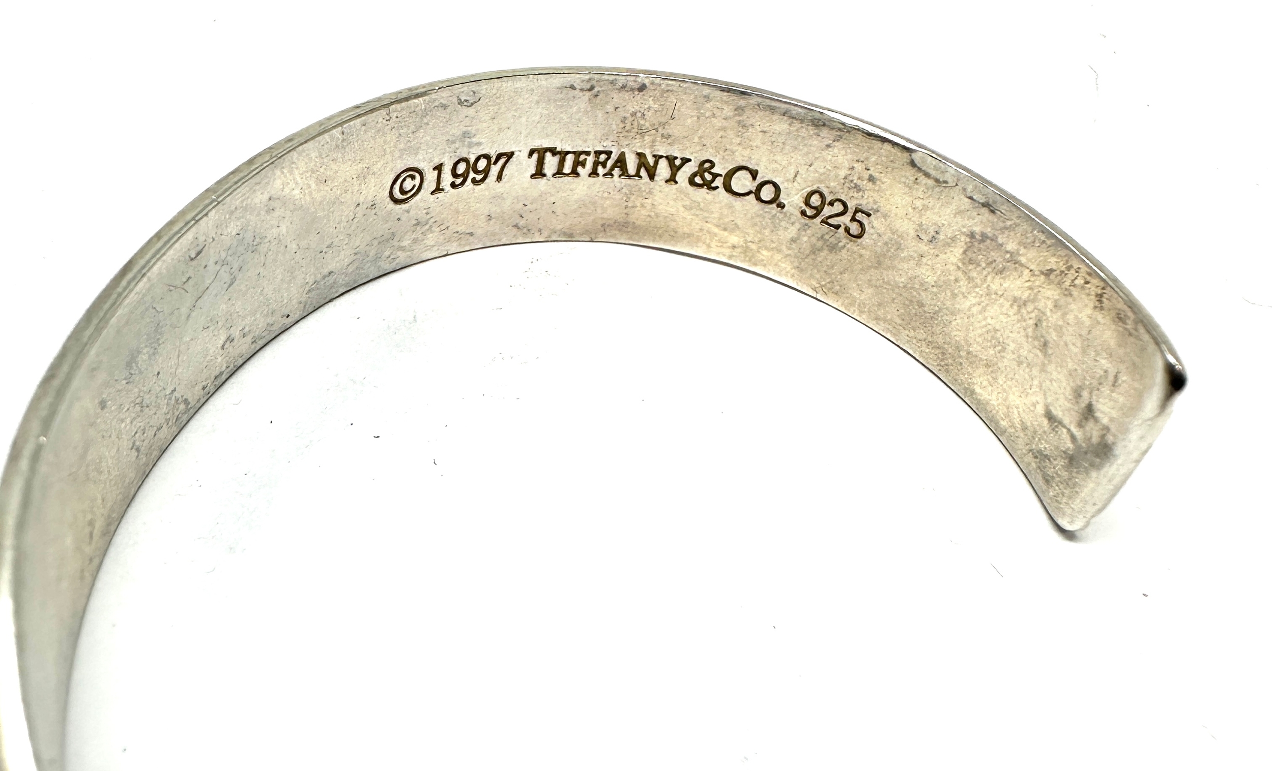 1997 925 silver tiffany atlas bracelet weight 30g - Image 3 of 4