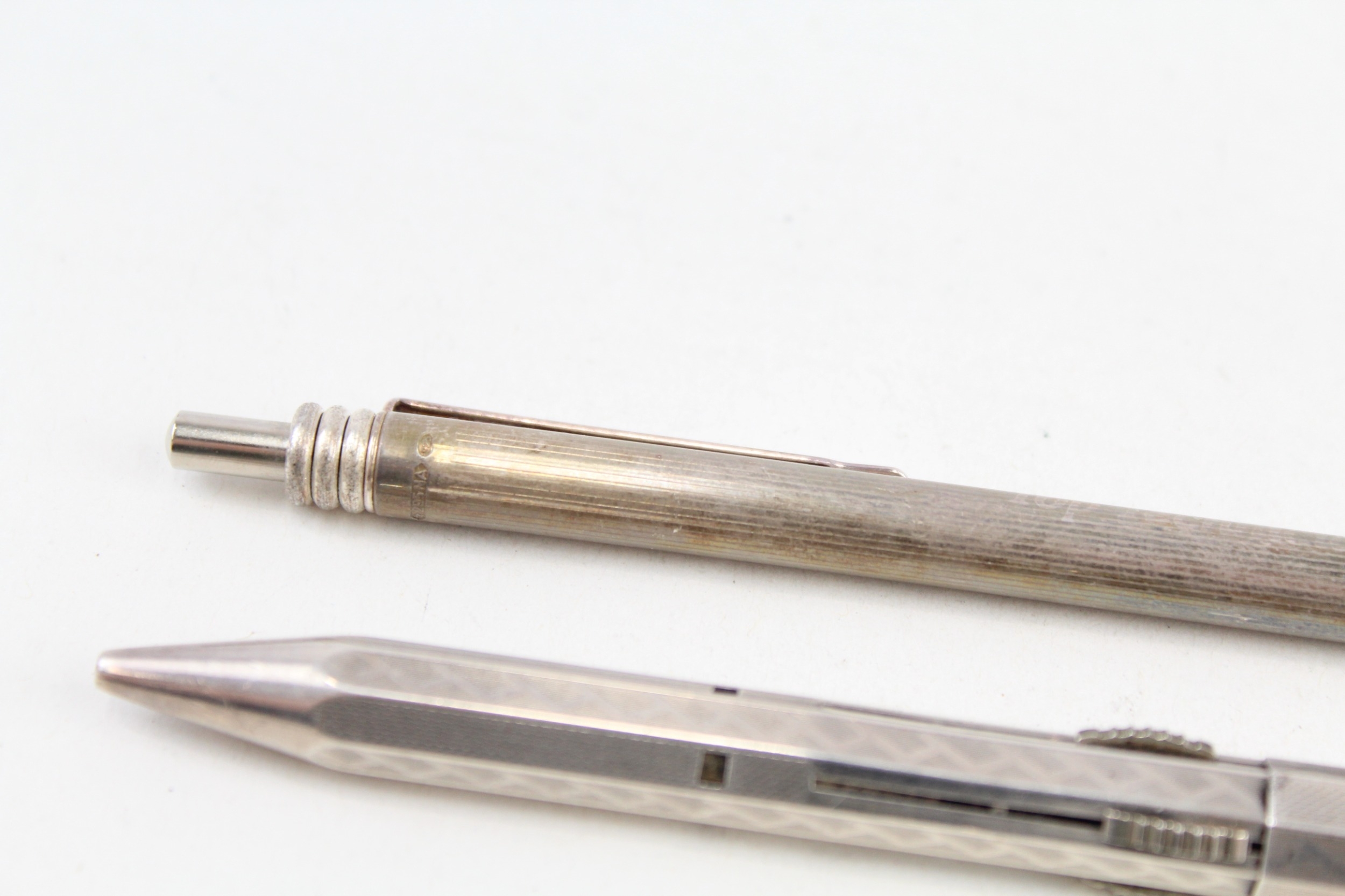 3 x .800 & .925 sterling writing instruments inc ballpoints etc - Image 2 of 6