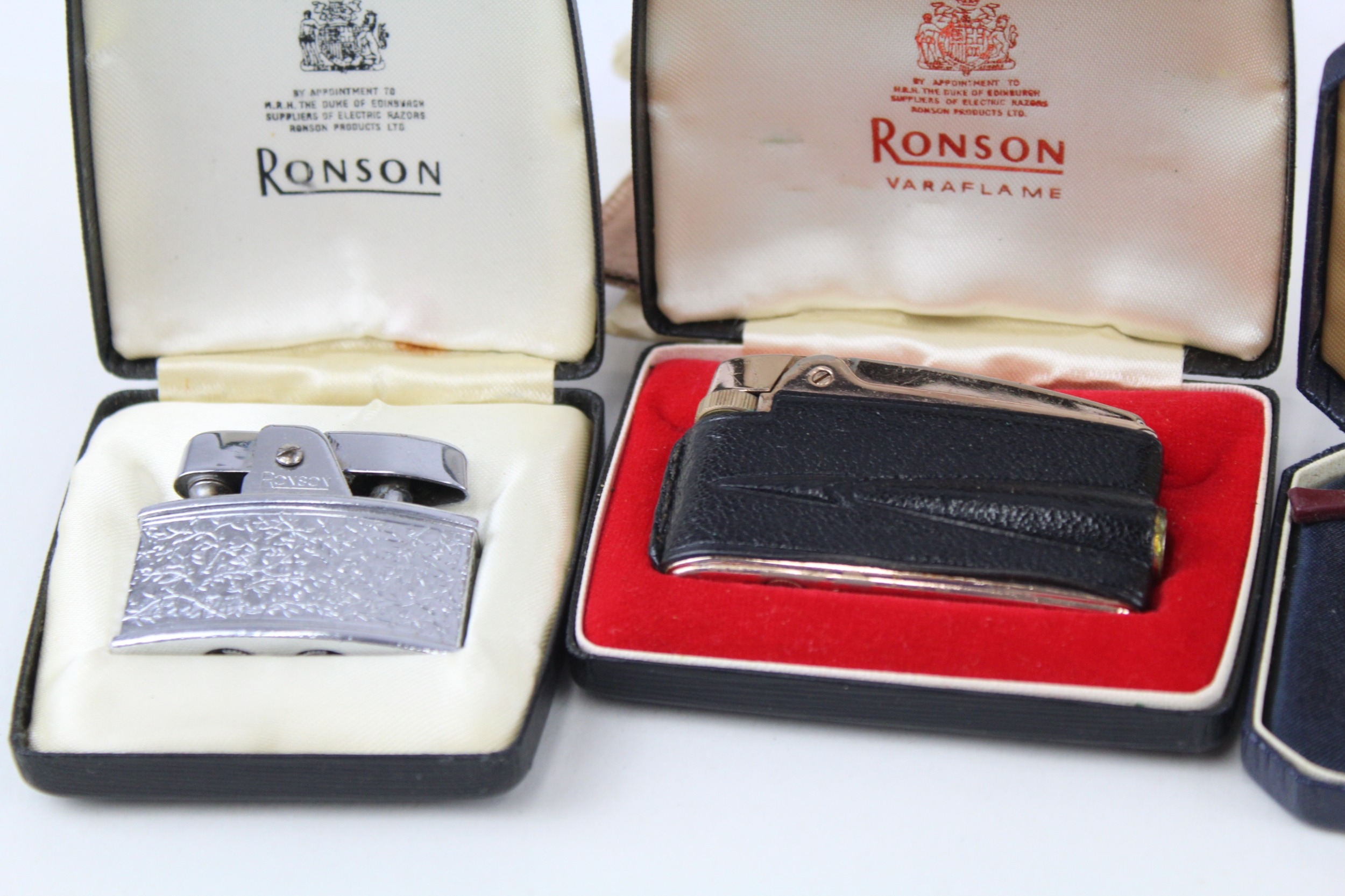 Boxed Vintage Ronson Lighters, Varaflame, Box Contents, Assorted, Etc x 7 - Image 3 of 6