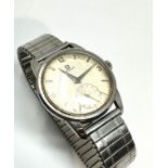 Vintage Gents Omega wrist watch the watch is ticking