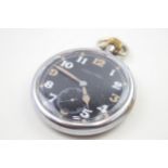 Mens Jaeger-Le Coultre GSTP Military Issue POCKET WATCH Hand Wind Working