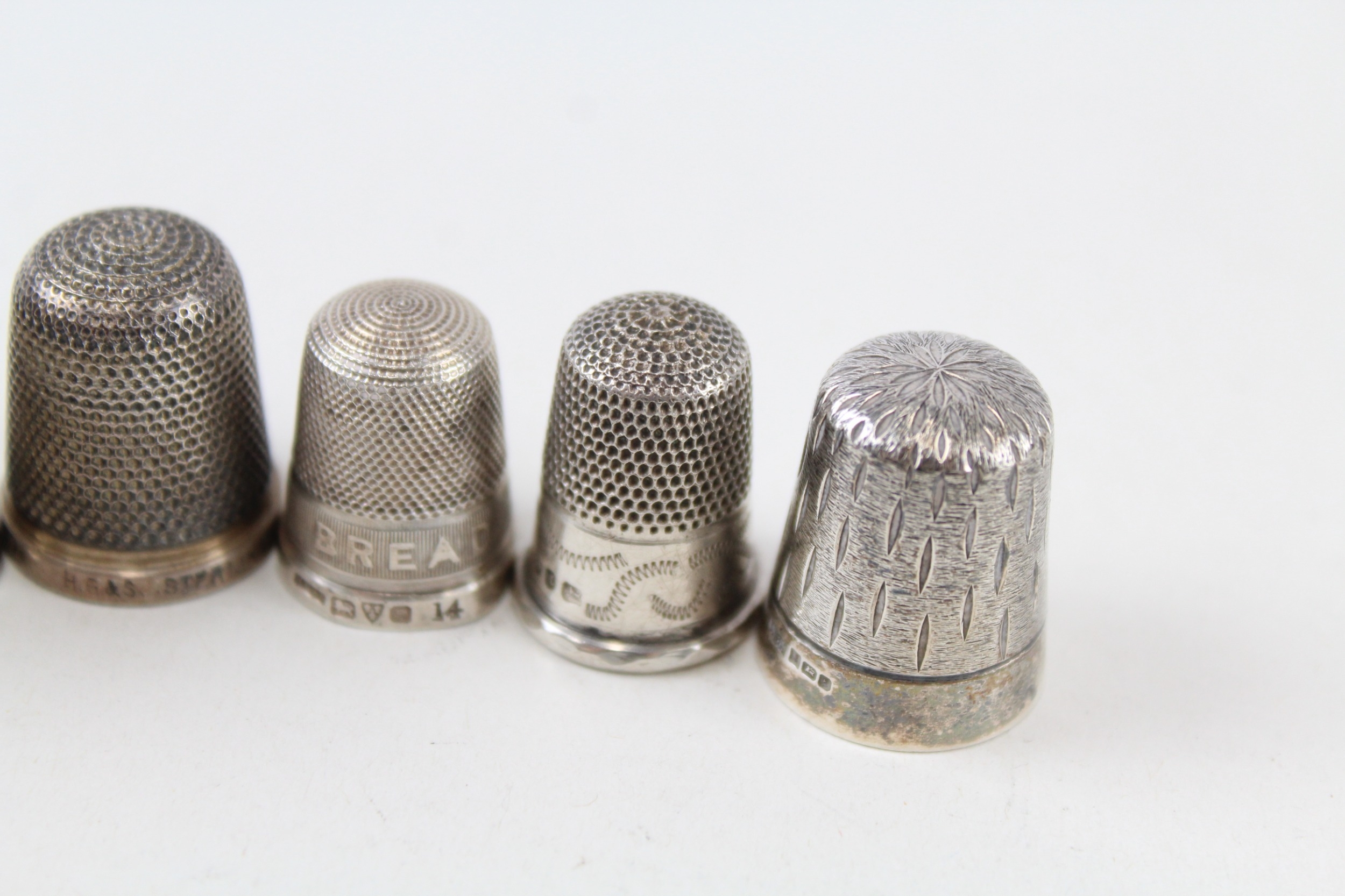 8 x .925 sterling thimbles - Image 4 of 4