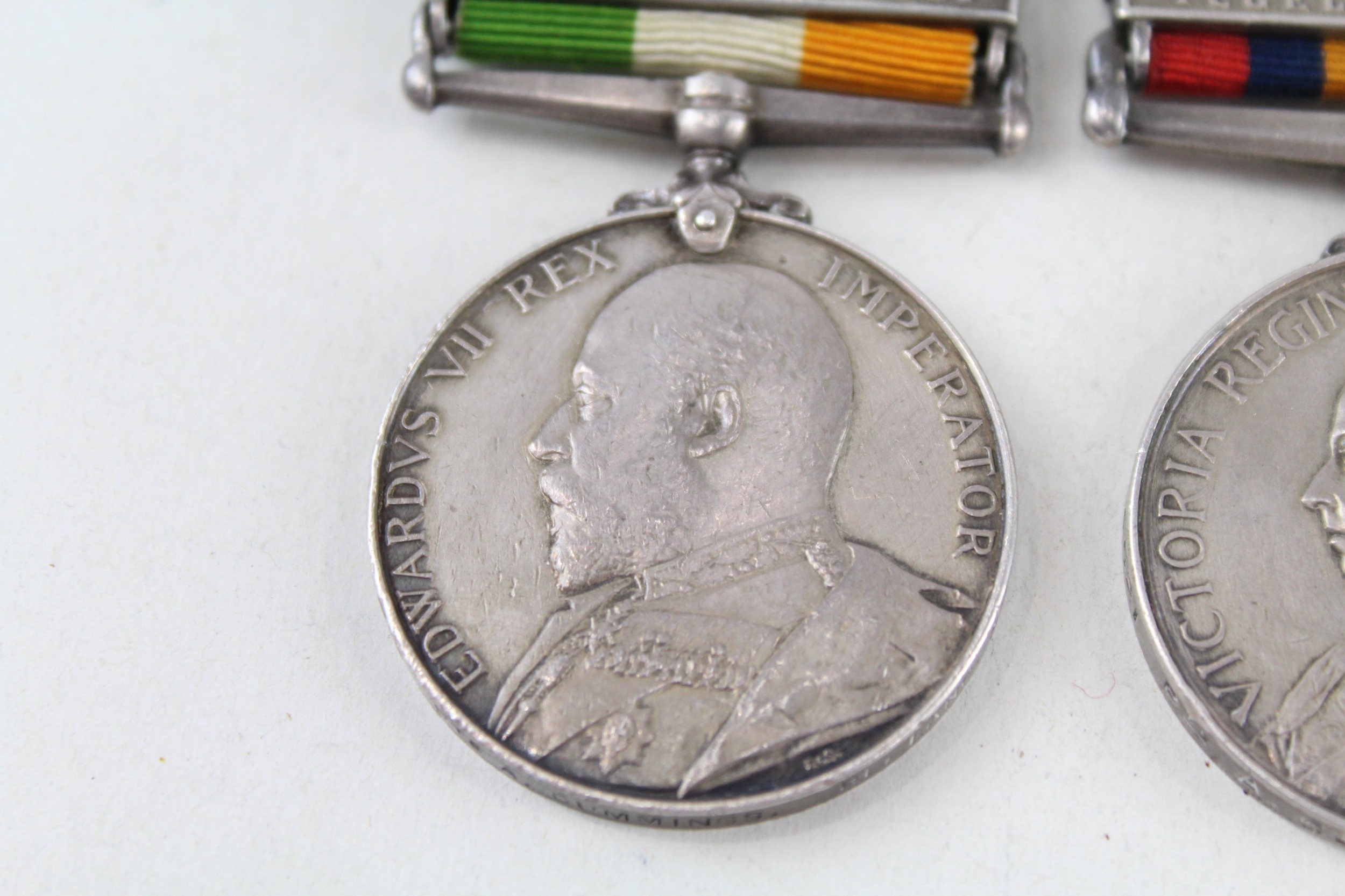 Boer War Medal Pair Named 4521 Pte. A Cummings Royal Lancs - Image 3 of 8