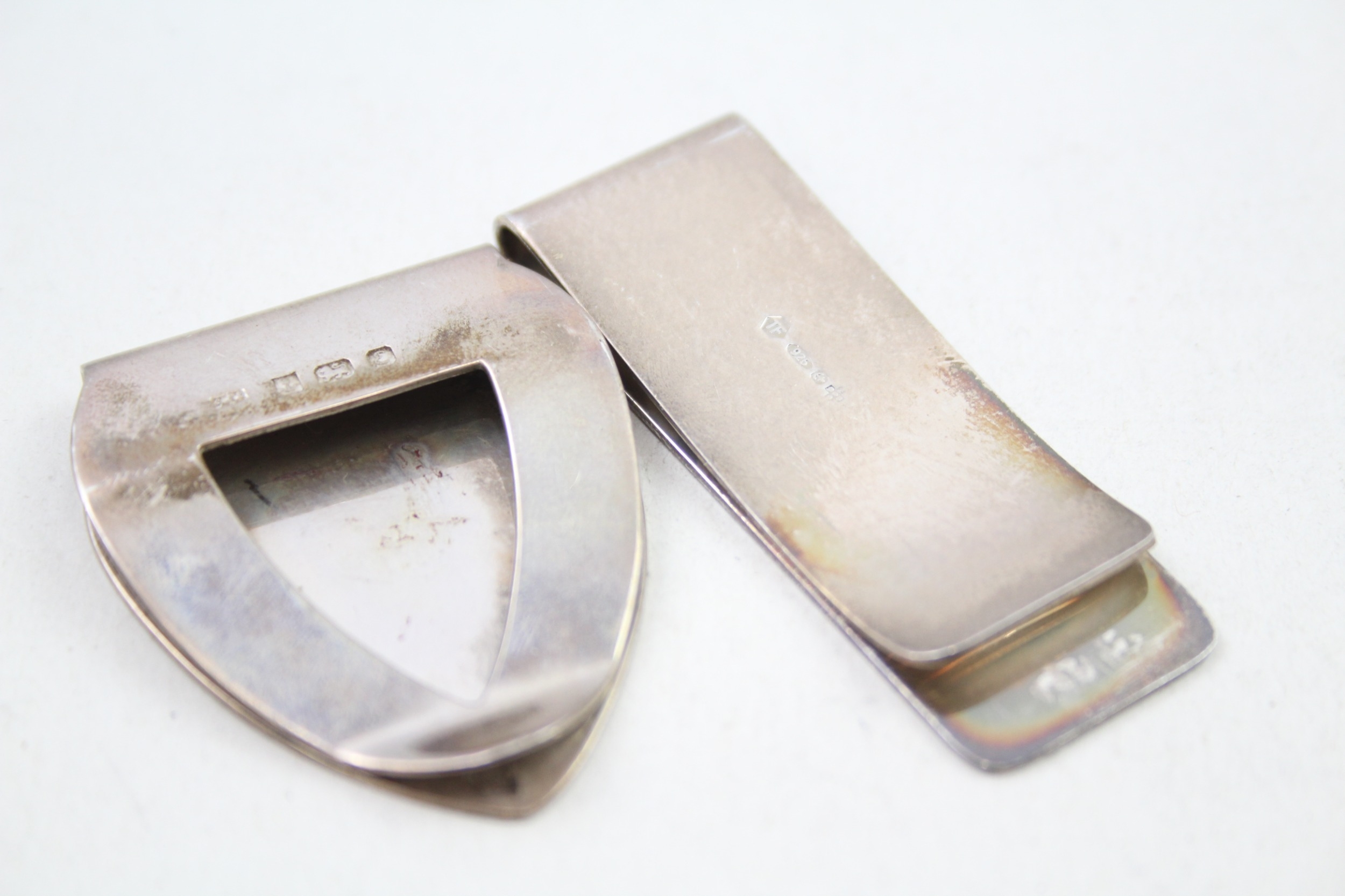 2 x .925 sterling money clips - Image 4 of 4