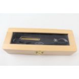 Sweyn Forkbeard Straight Razor w/Wooden Box