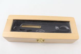 Sweyn Forkbeard Straight Razor w/Wooden Box