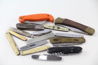 15 x Vintage Assorted Pocket KNIVES