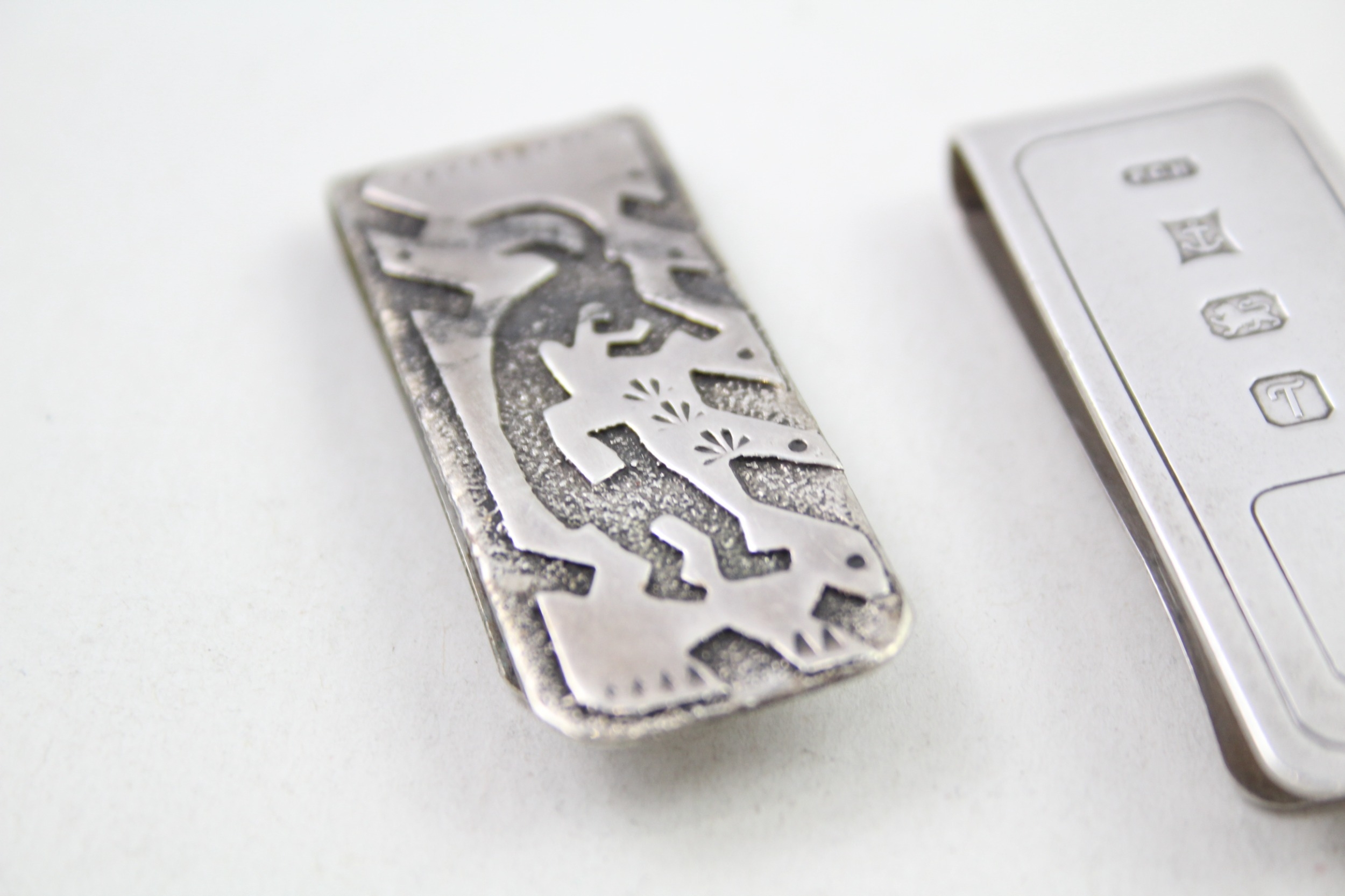 2 x .925 sterling money clips - Image 3 of 6