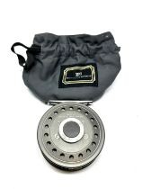 Vintage Hardy j.l.h 5 No 691Trout Fly Reel with hardy brothers bag