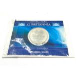 2004 Silver £2 Britannia In Original Royal Mint Sleeve Coin Sealed 1oz