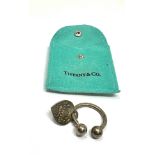 Tiffany & Co Sterling Horseshoe Key Ring - Please Return to NY heart Tag weight 21g