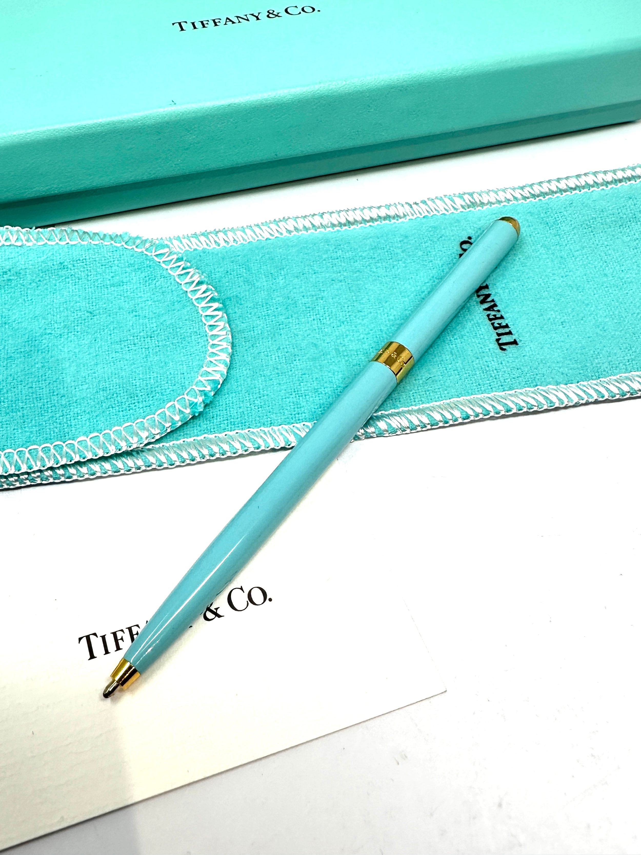 Boxed Tiffany & Co Tiffany Blue Purse Pen - Image 3 of 4