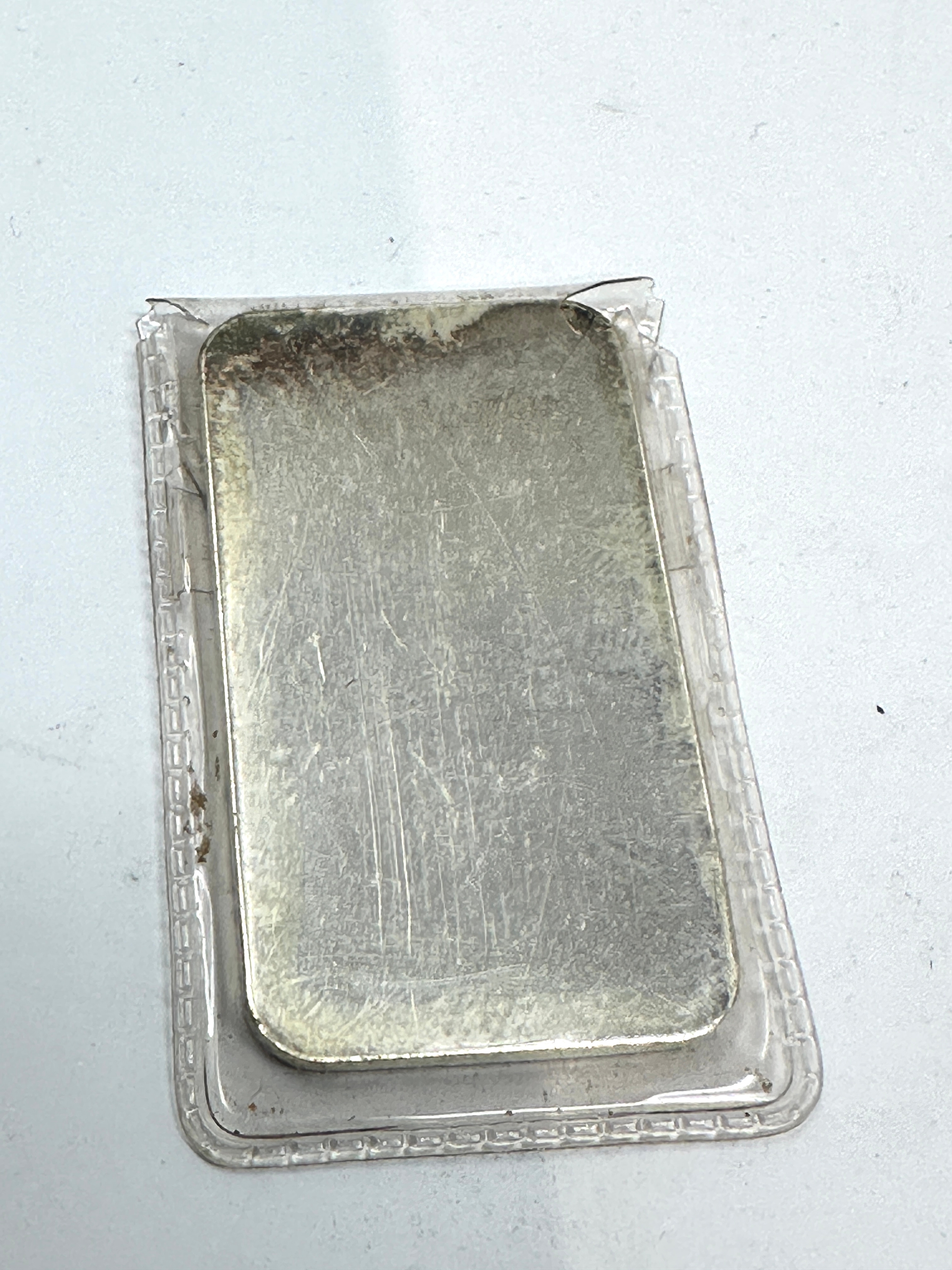 sharps pixley & Co one ounce fine 999.0 silver ingot bar - Image 2 of 2