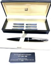 original boxed alfred Dunhill black Blue cased Mechanical Propelling Pencil Boxed with refills