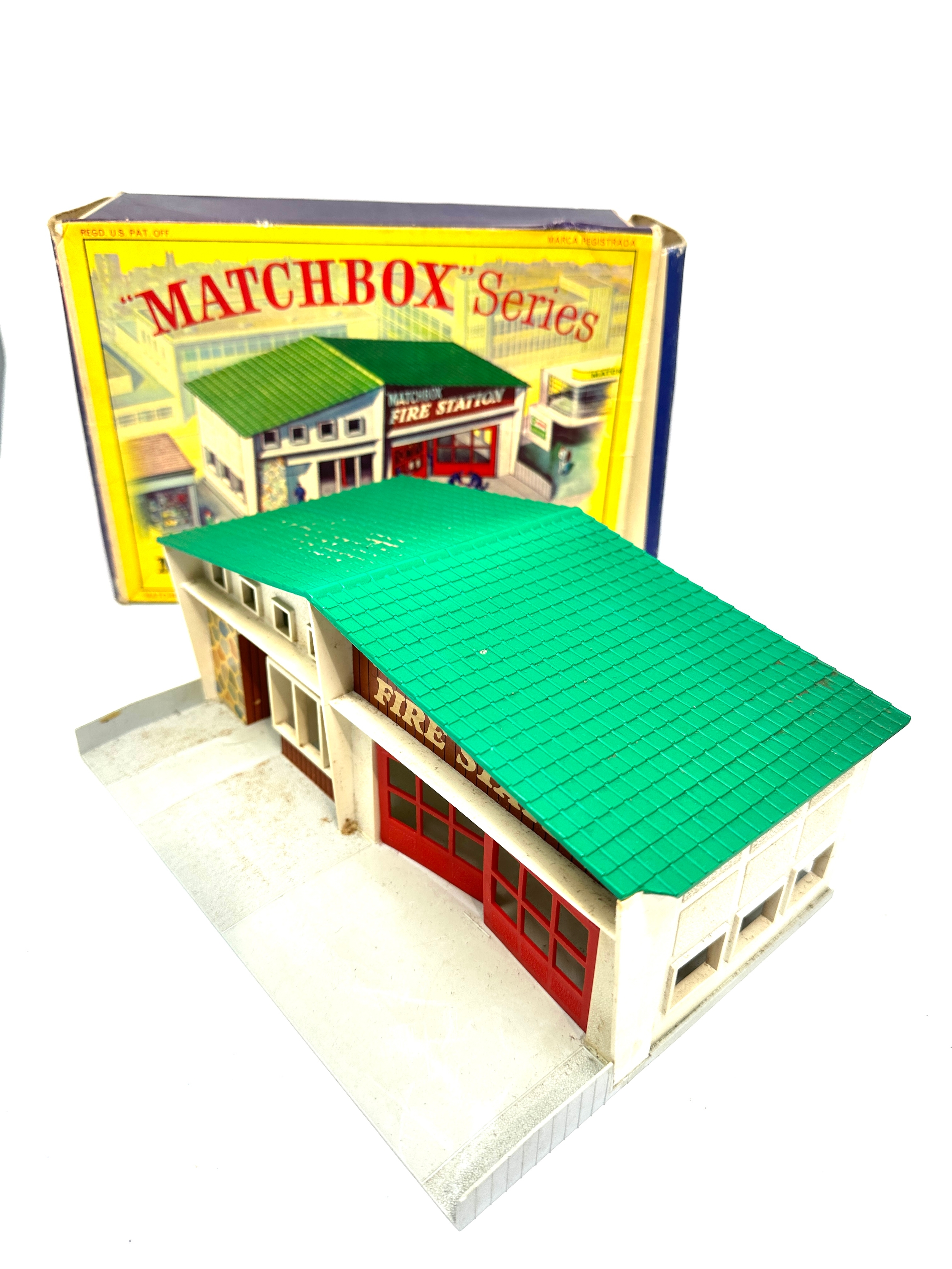 Original boxed Matchbox series MF-1 Fire Station - Image 2 of 4