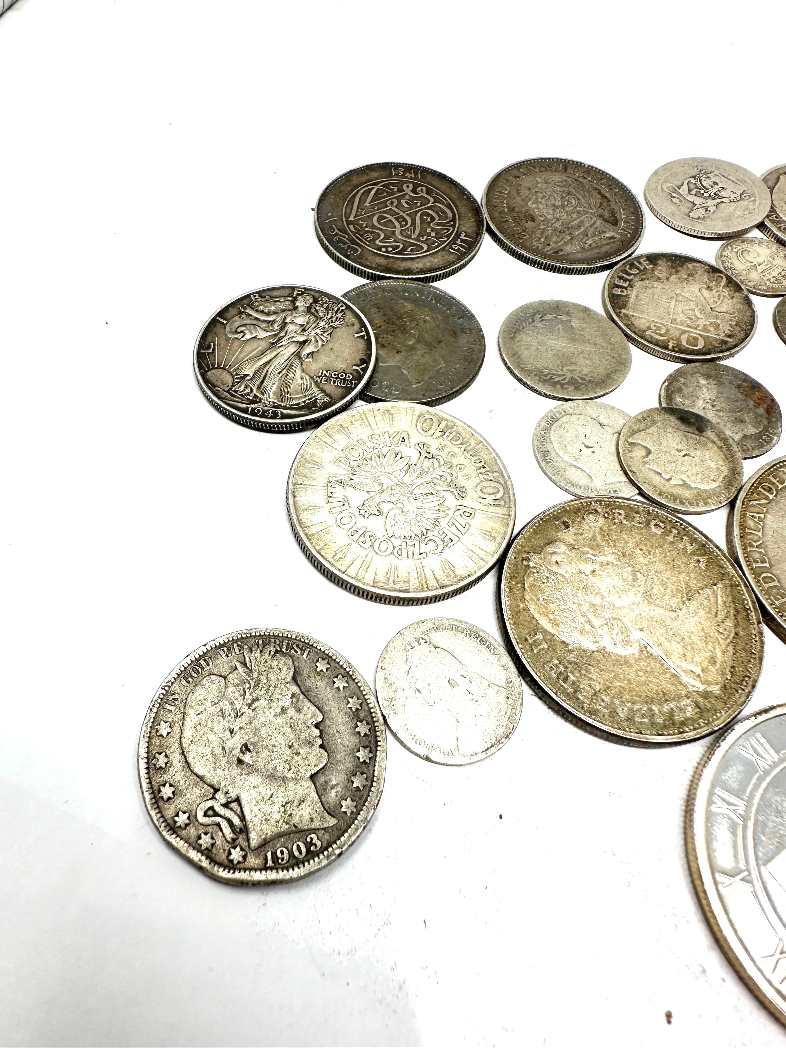 mixed selection of silver coins weight 310g - Image 2 of 4