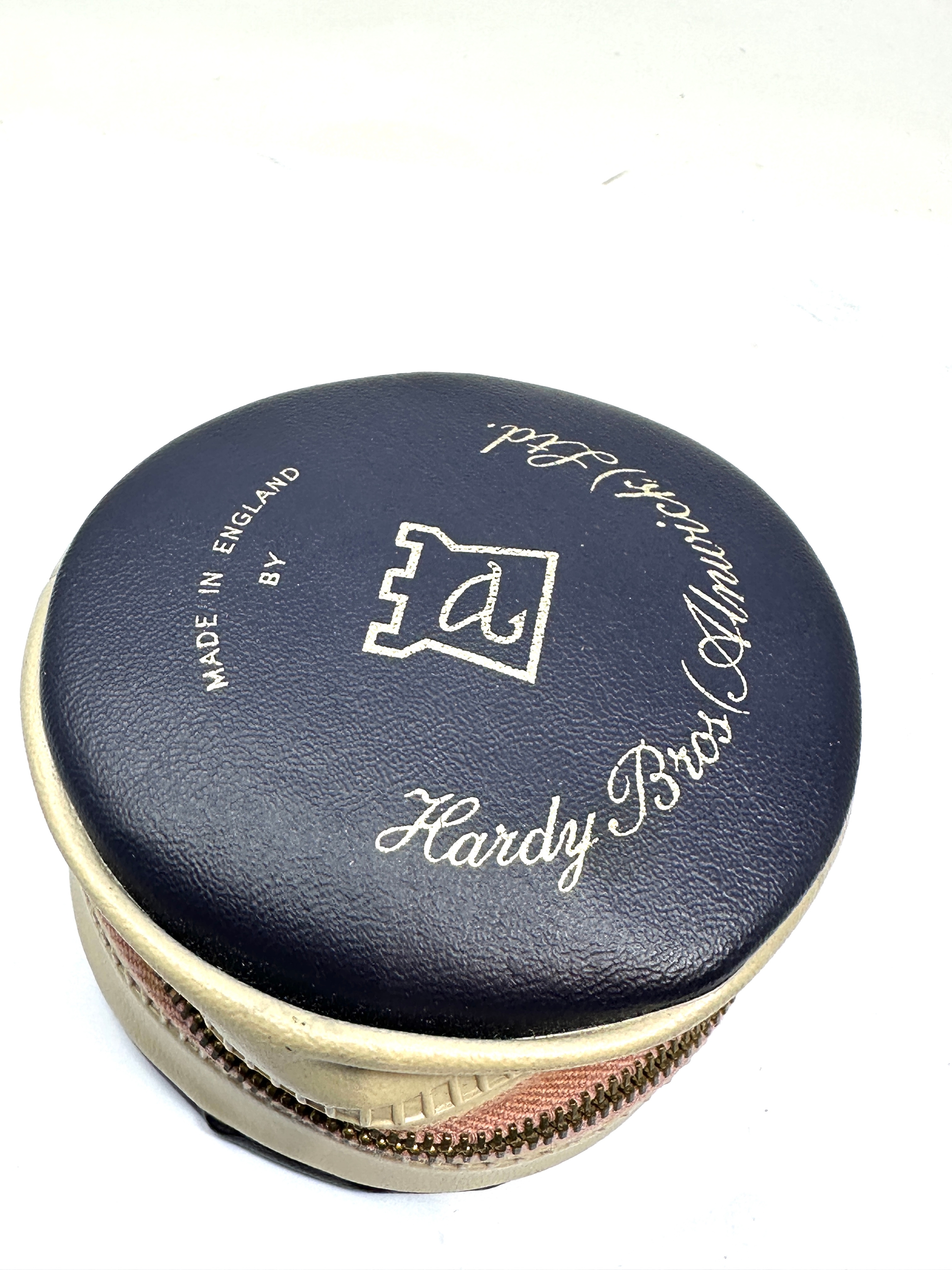 Vintage Hardy Marquis Number 5 Trout Fly Reel with hardy brothers Zipped Case - Image 4 of 4