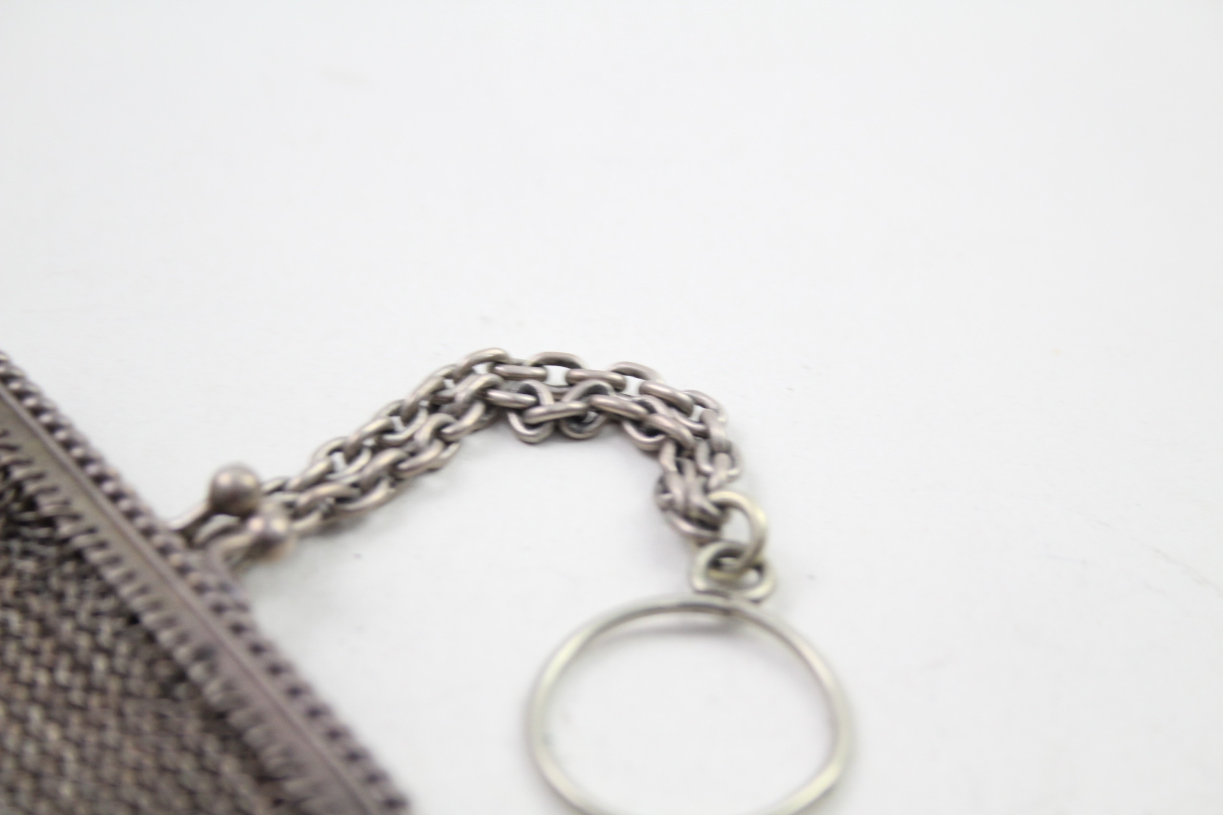 .930 silver chainmail purse / bag - Image 6 of 6