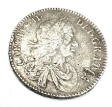 Charles II 1672 half crown