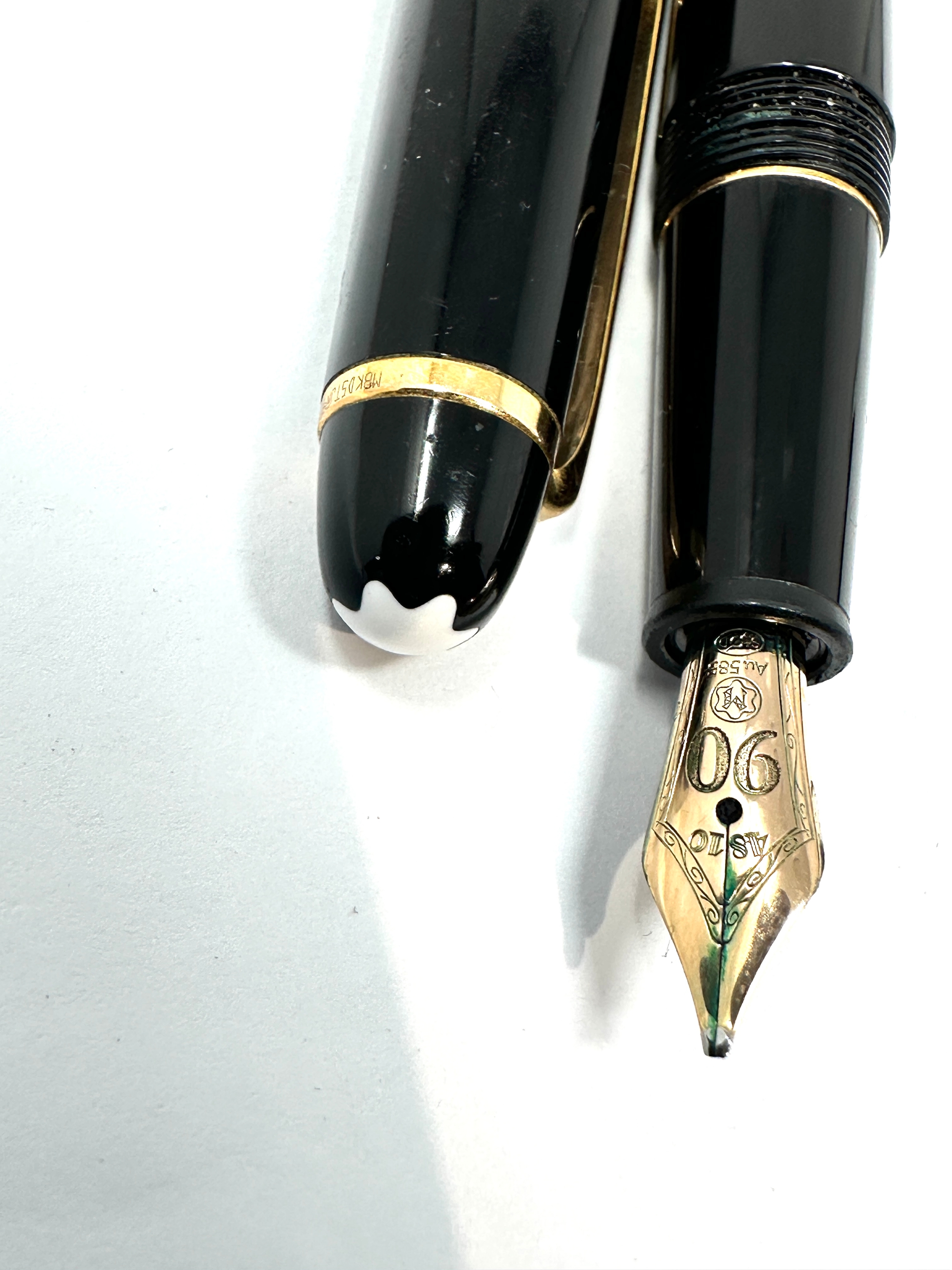 Montblanc 4810 14ct gold nib fountain pen - Image 3 of 4