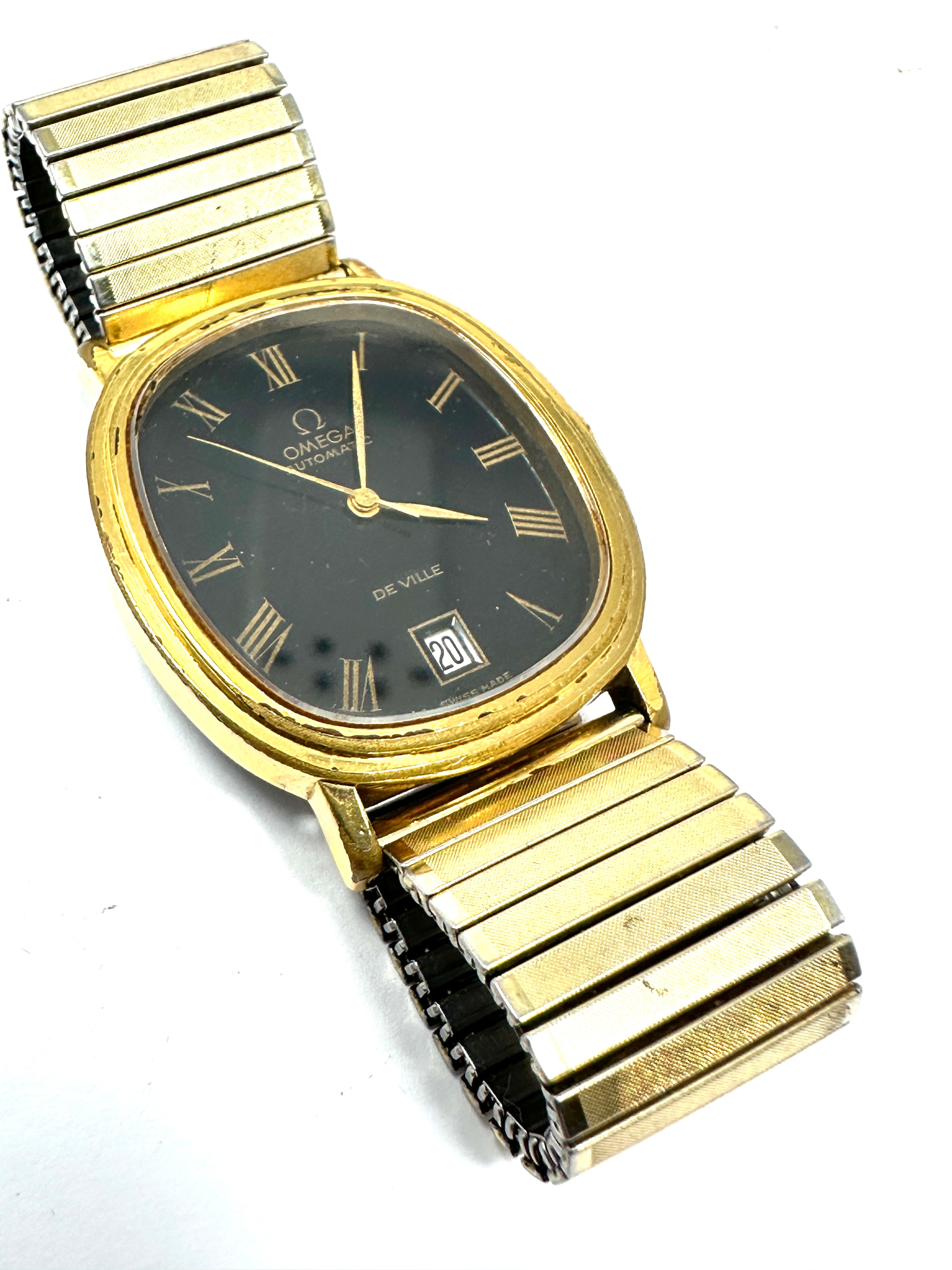 Vintage Omega automatic de ville gents wristwatch the watch is ticking