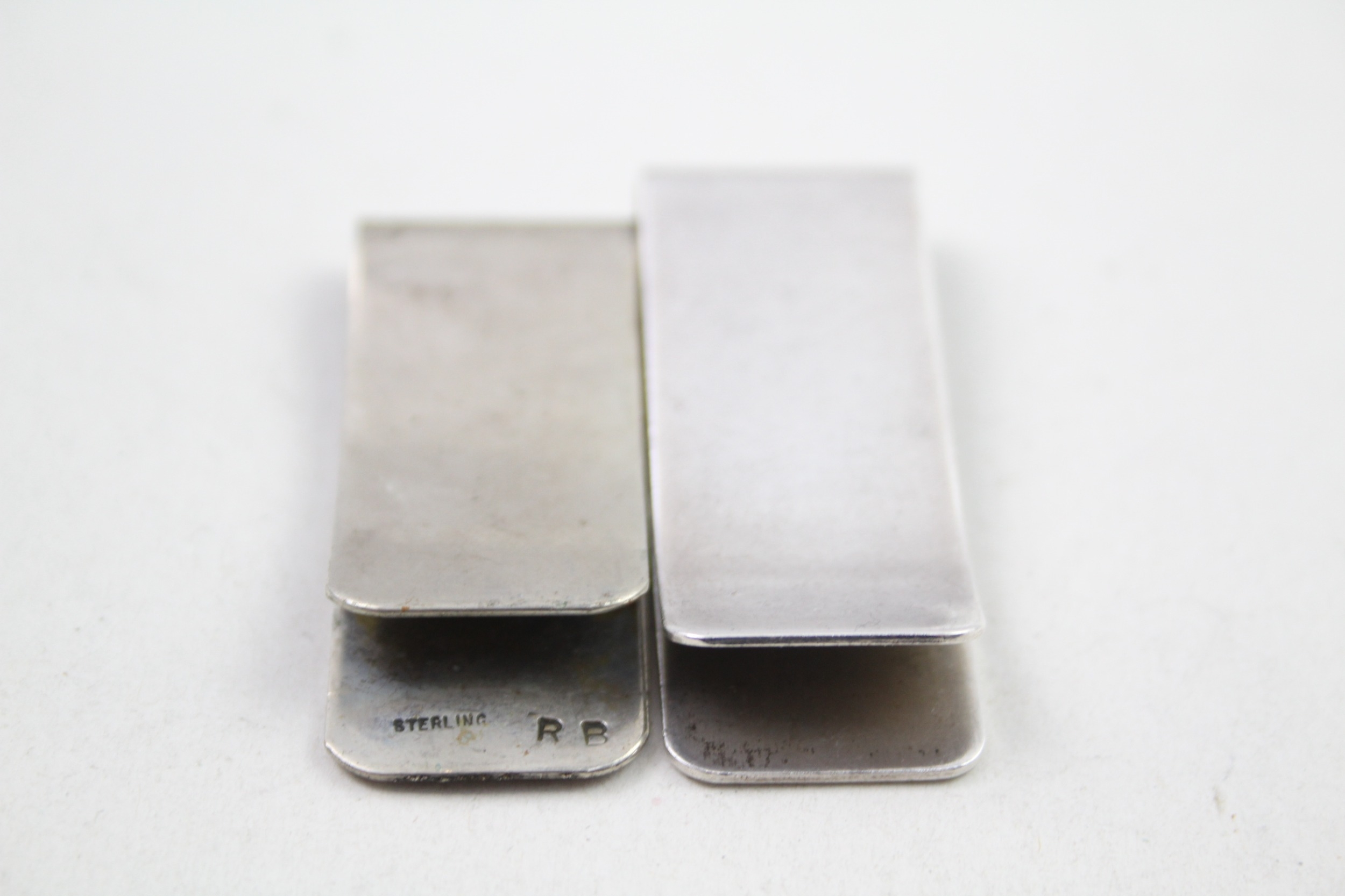 2 x .925 sterling money clips - Image 6 of 6