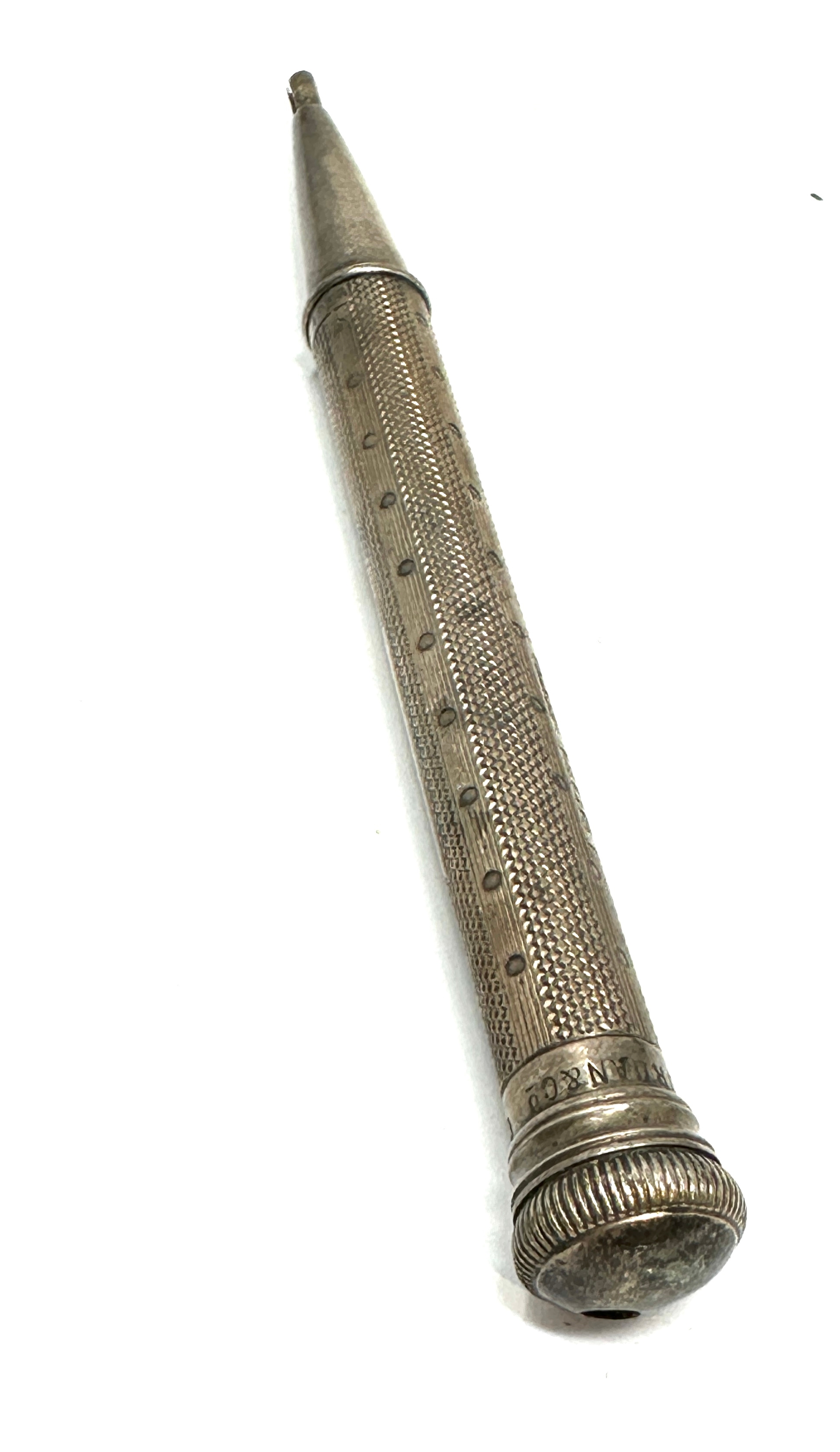 antique sampson mordan silver pencil - Image 2 of 4