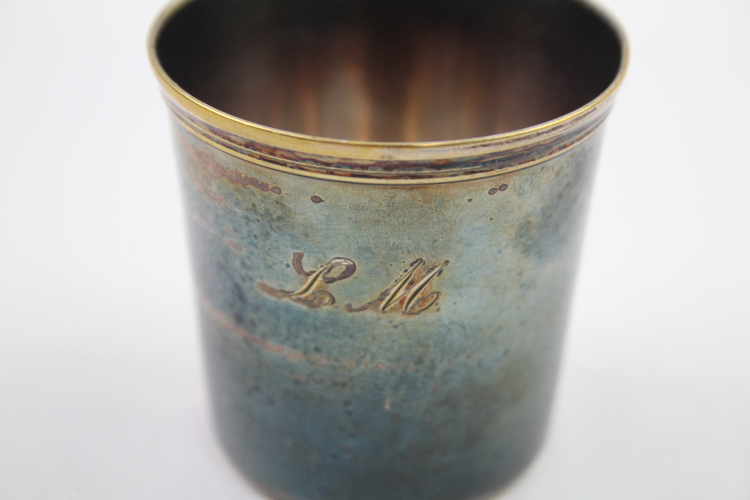 Christofel silver plated beaker / cup - Image 2 of 6