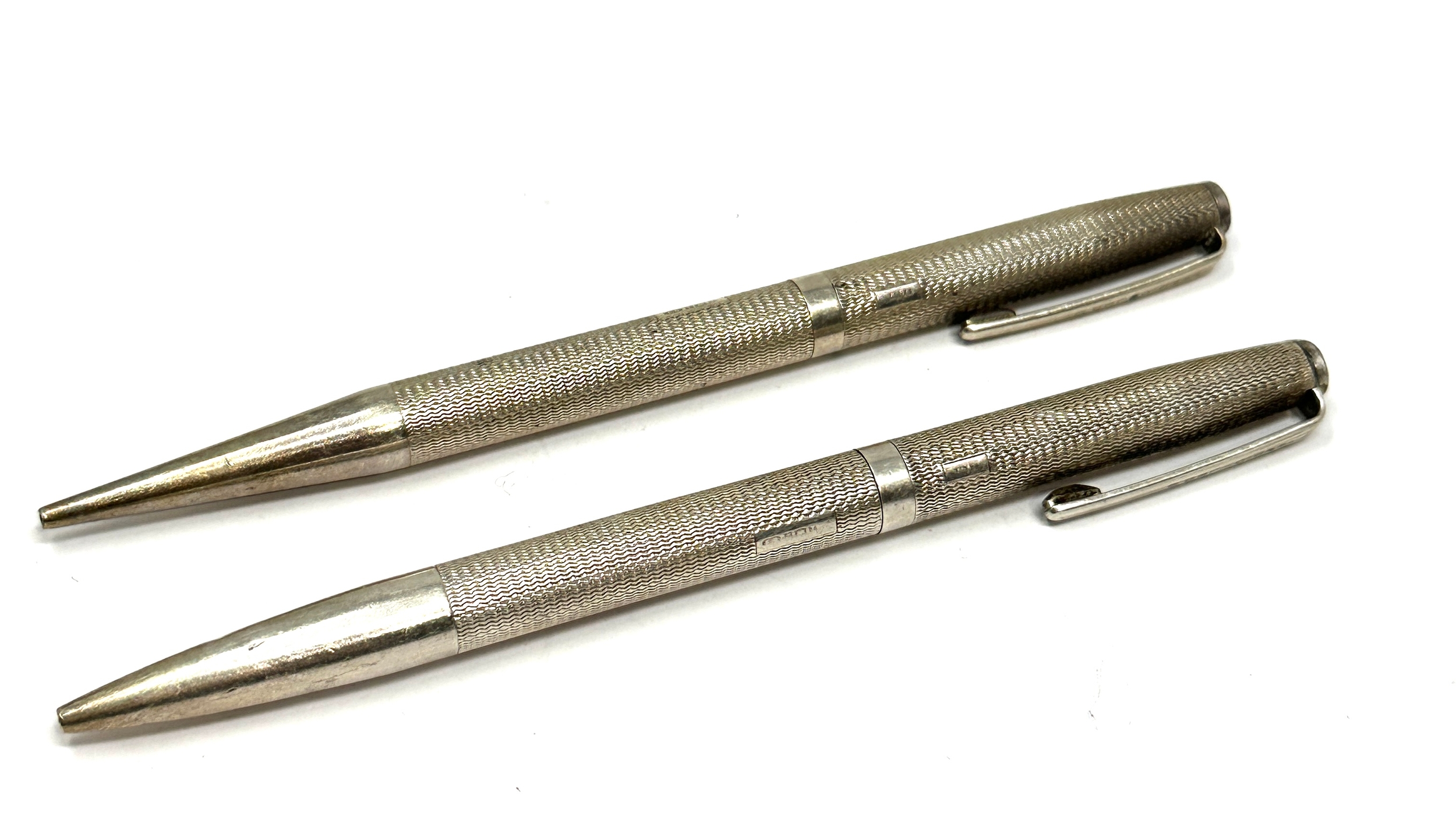 2 vintage sterling silver yard o led pen & pencil