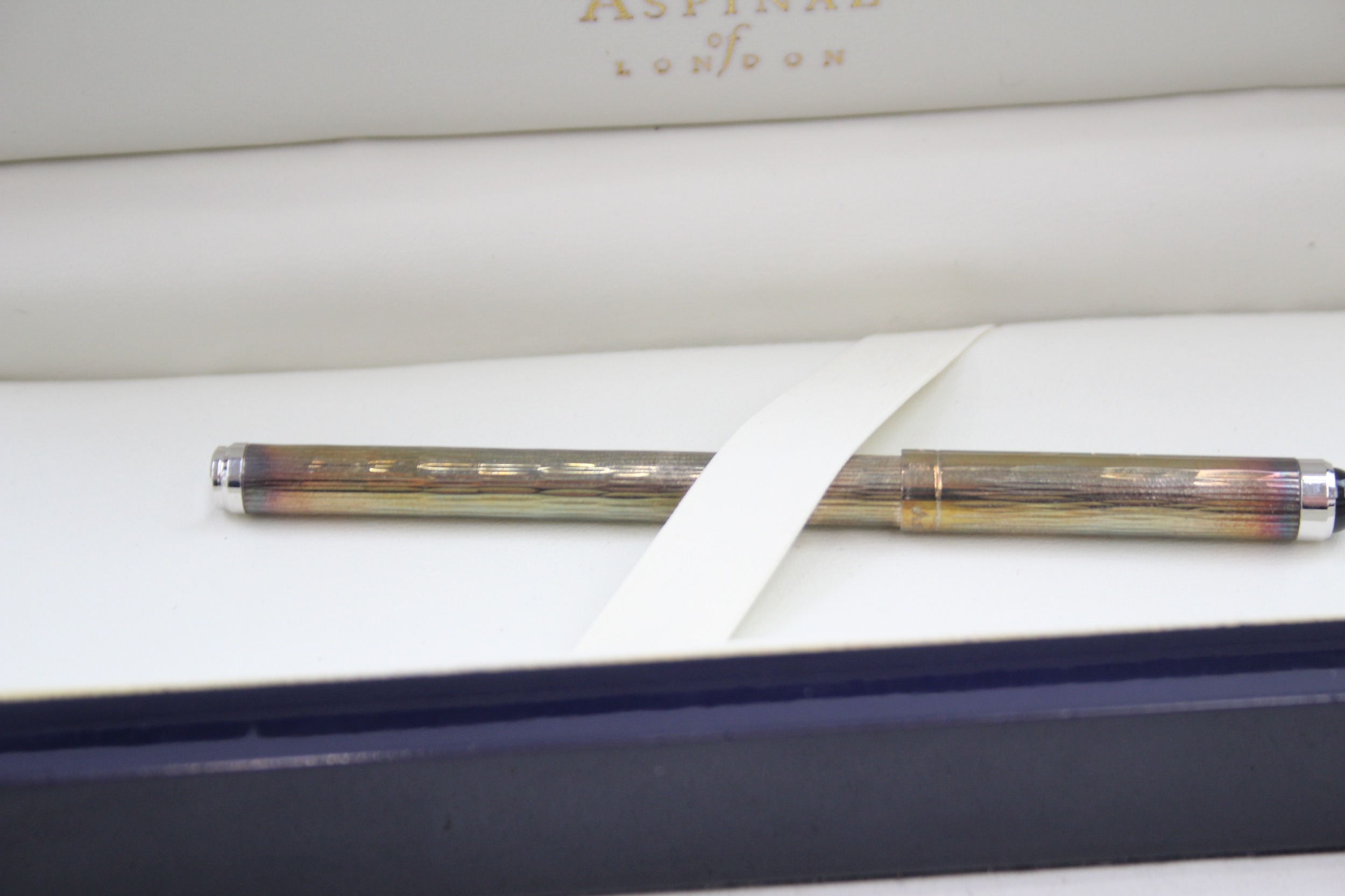 ASPINAL of London .925 sterling rollerball in original box - Bild 11 aus 12