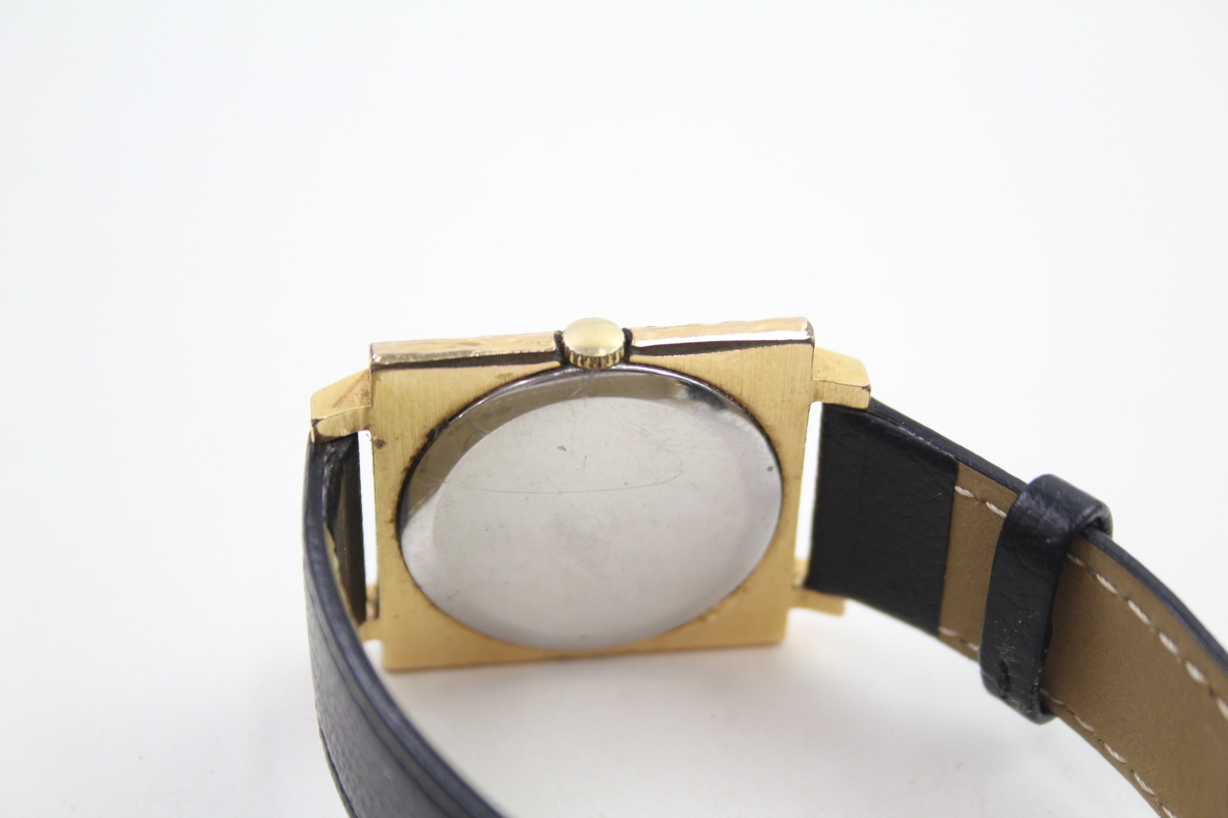 Girard Perregaux c. 1970s Gold Tone Wristwatch Hand Wind WORKING - Image 4 of 4