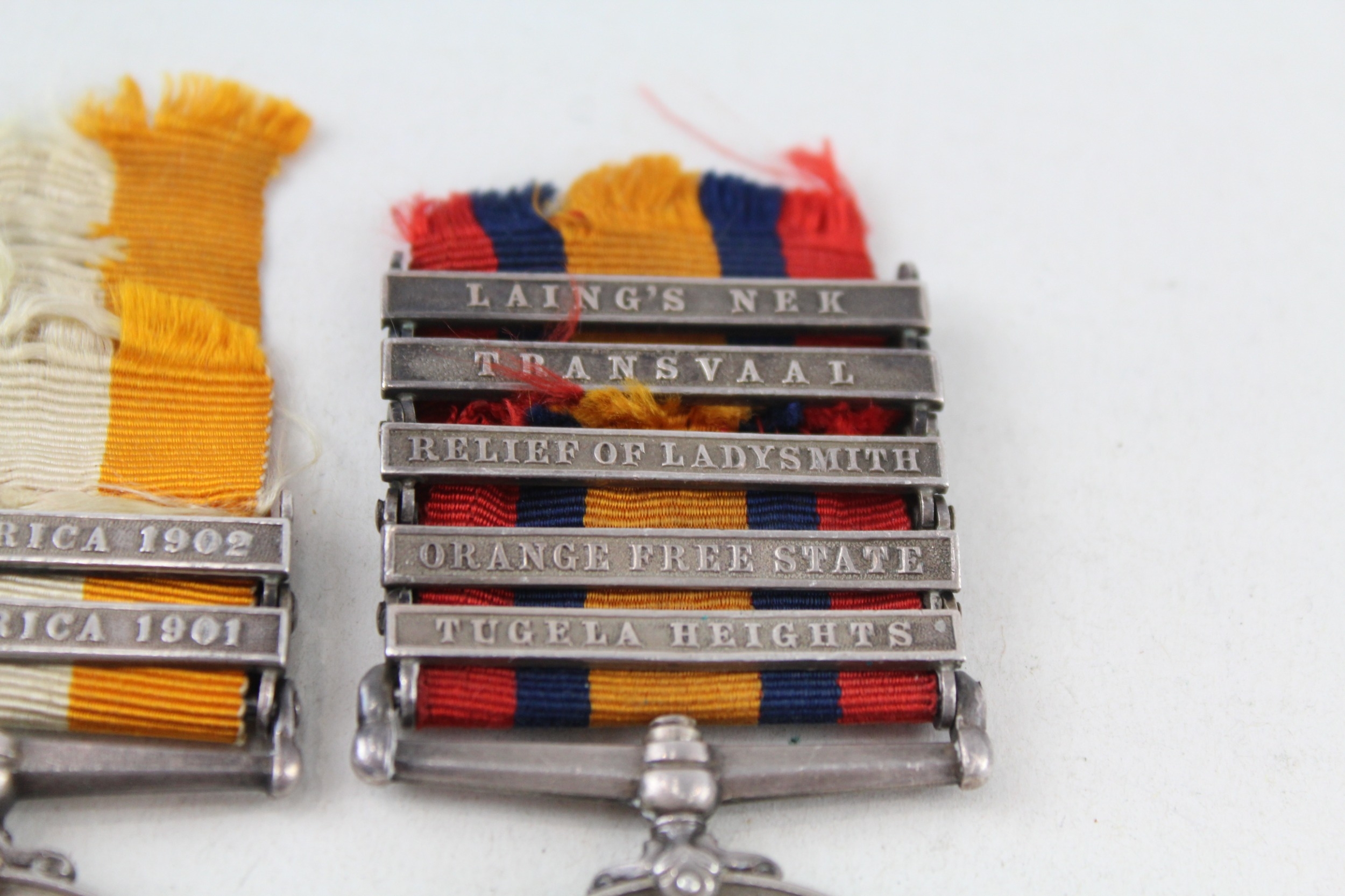 Boer War Medal Pair Named 4521 Pte. A Cummings Royal Lancs - Image 4 of 8