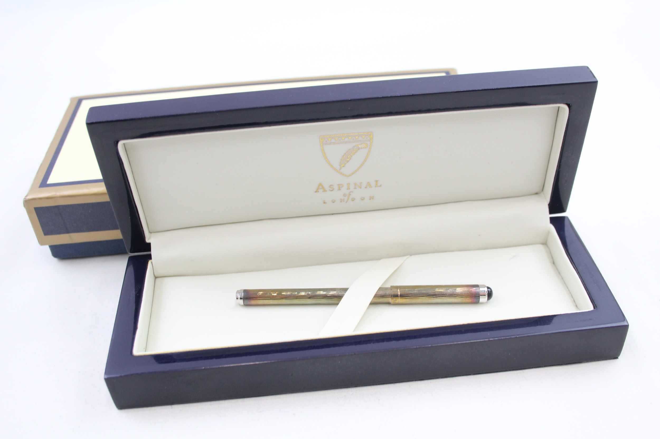 ASPINAL of London .925 sterling rollerball in original box - Image 10 of 12