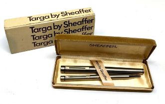 Sheaffer Targa 1005 Ballpoint & Fountain Pen 14ct gold fountain pen