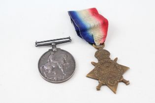 WW1 Medals x 2 inc. Mons Star & War Named 2369 Pte A.Penn R. War Regt