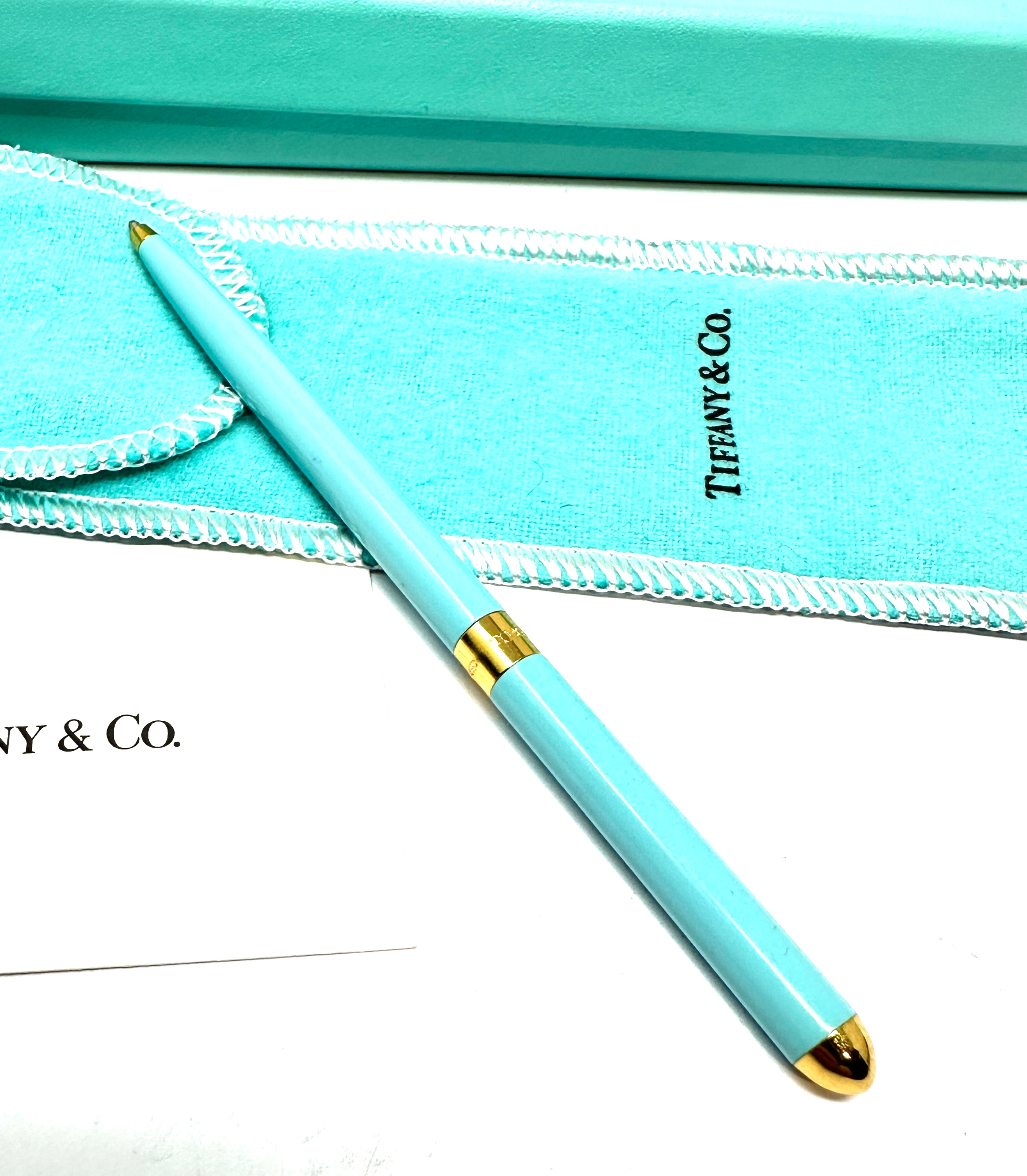 Boxed Tiffany & Co Tiffany Blue Purse Pen - Image 2 of 4