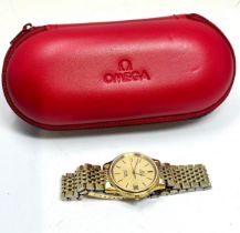 Gents boxed omega de ville quartz 1332 the watch does tick