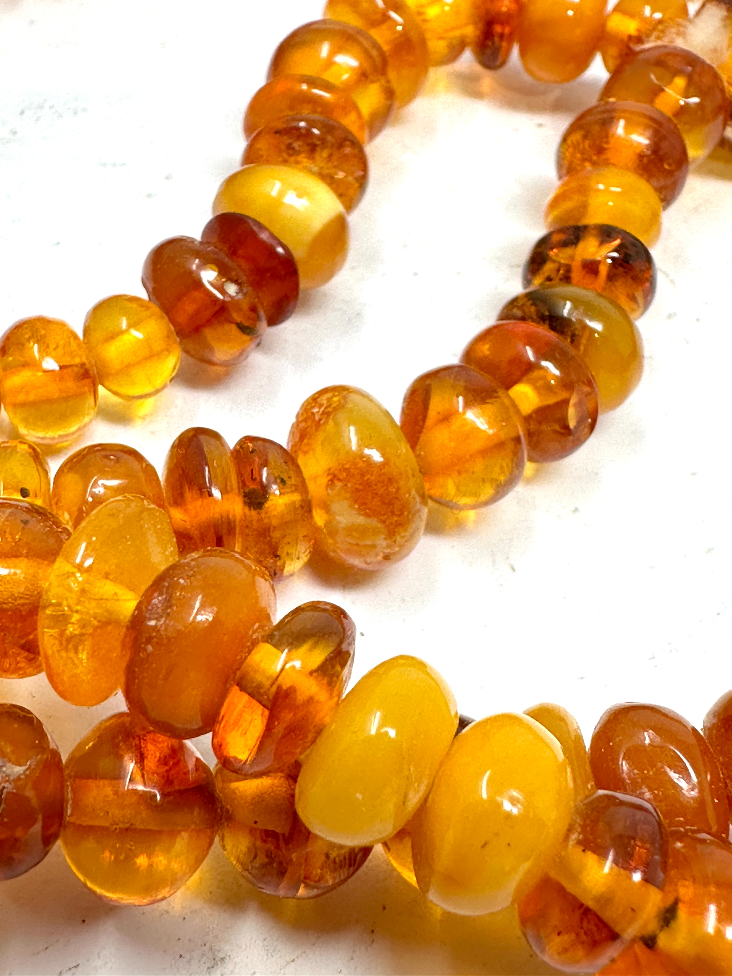 Amber jewellery necklace weight 107g - Image 4 of 5